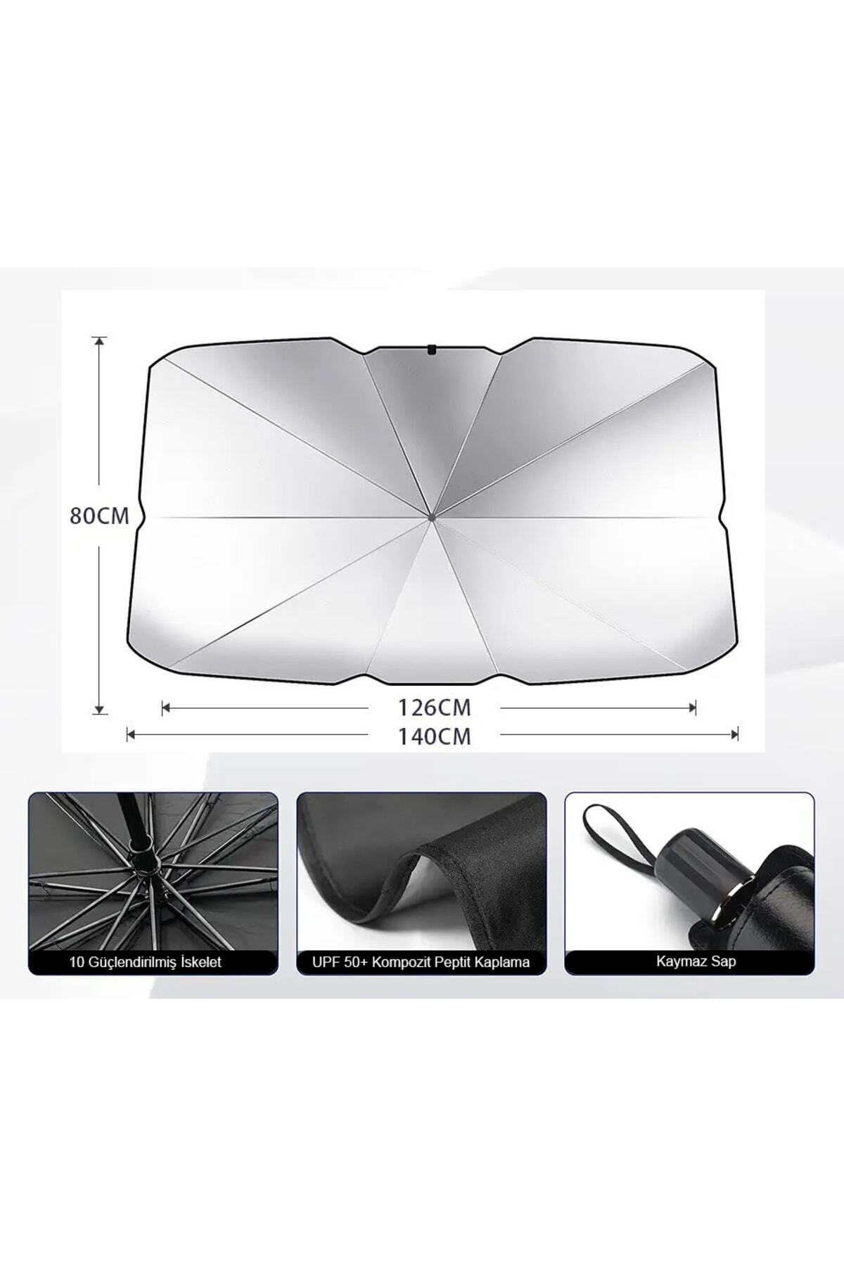 Araba Oto Ön Cam Şemsiye 140 cm*80 cm