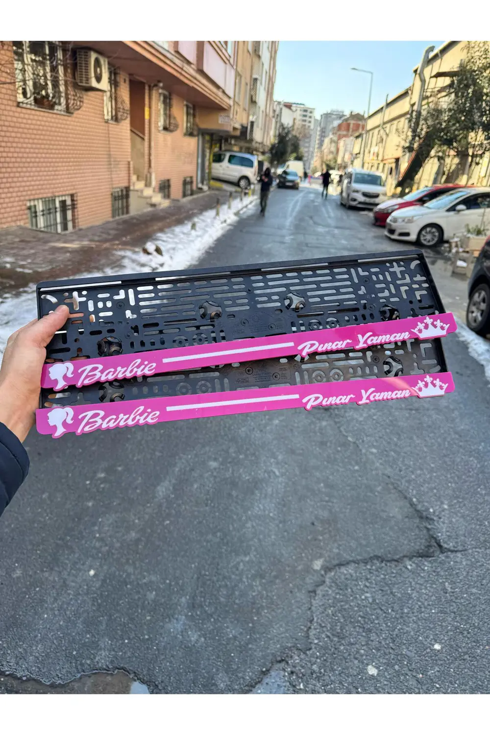 Araba Pleksi Plakalık