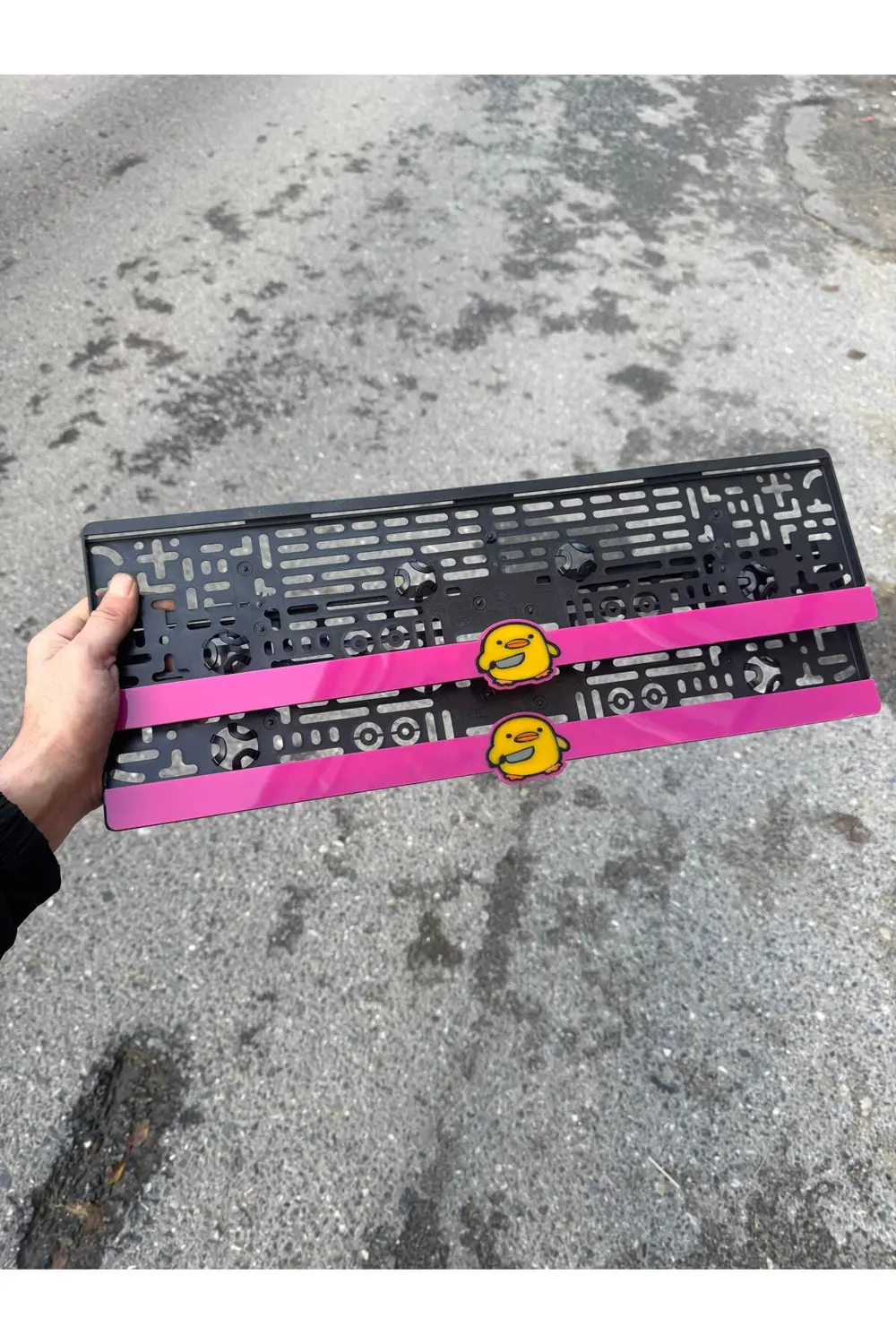 Araba Pleksi Plakalık