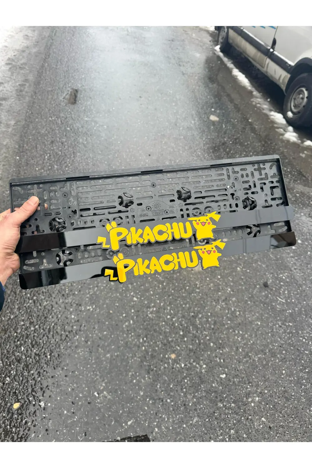 Araba Pleksi Plakalık