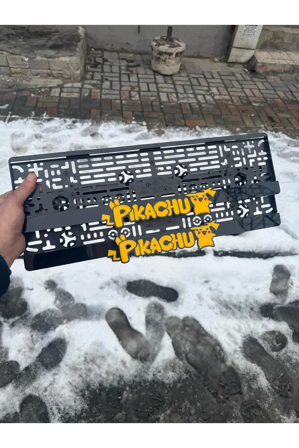 Araba Pleksi Plakalık