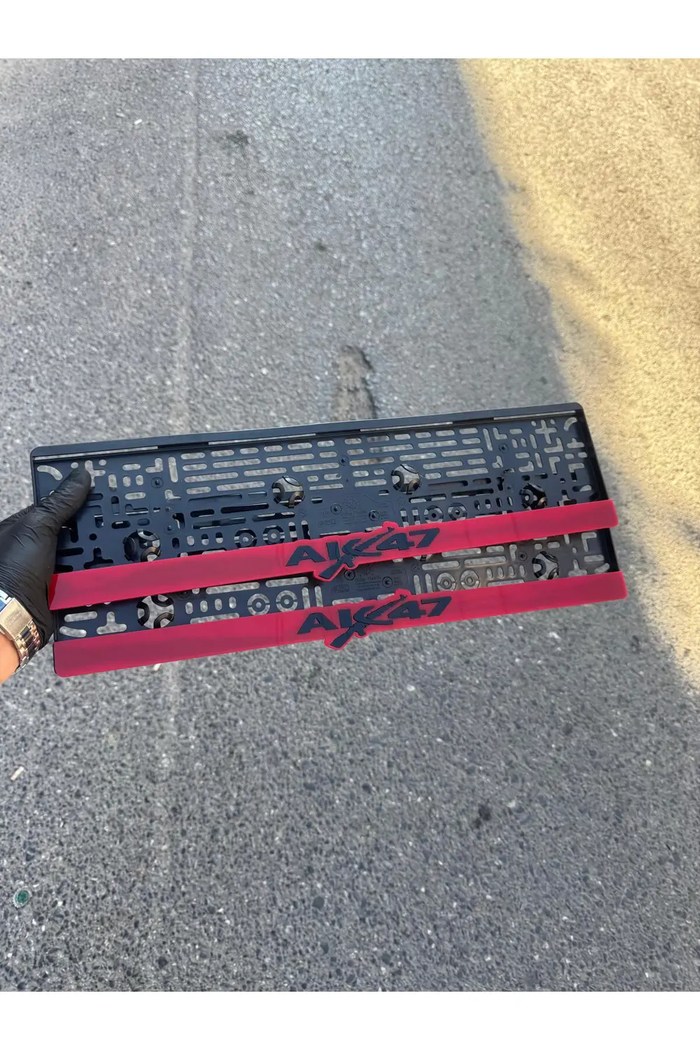 Araba Pleksi Plakalık