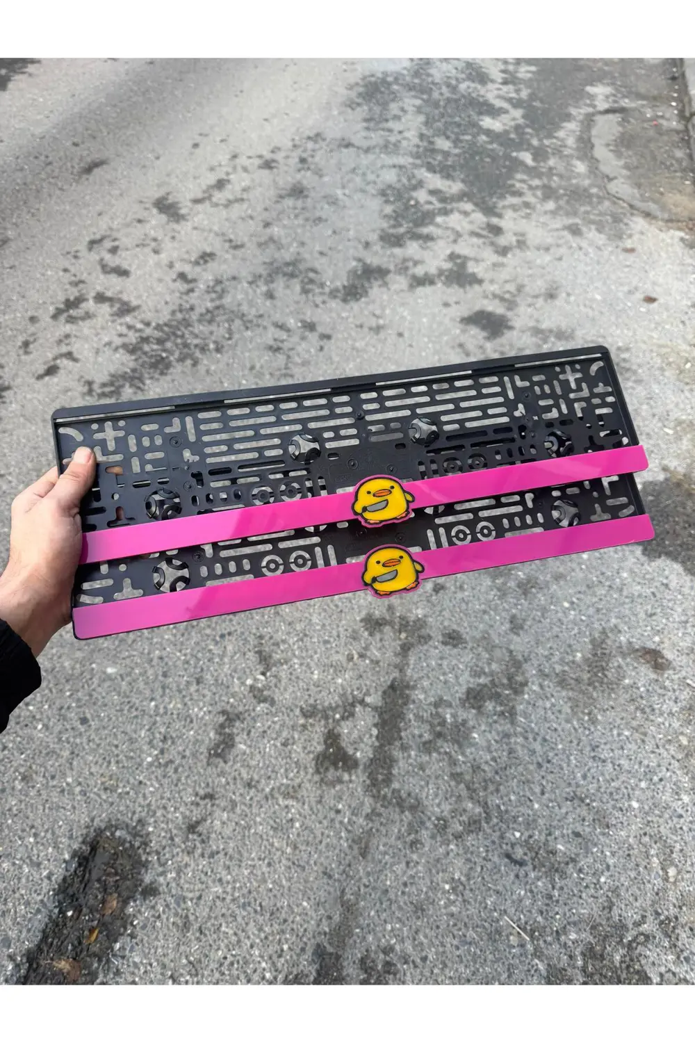 Araba Pleksi Plakalık