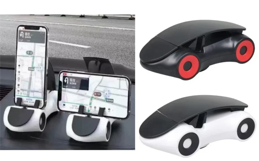 Araba Tasarımlı Araç İçi Telefon Tutucu 360 Dönebilen Ayarlı Araba Tasarımlı Araç İçi Telefon Tutucu 360 Dönebilen Ayarlı