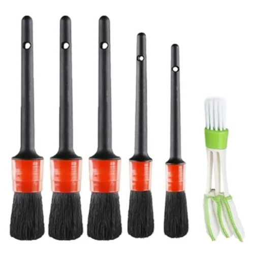 Just Cheap Store Araba Temizlik Detay Firçasi 5+1 Set