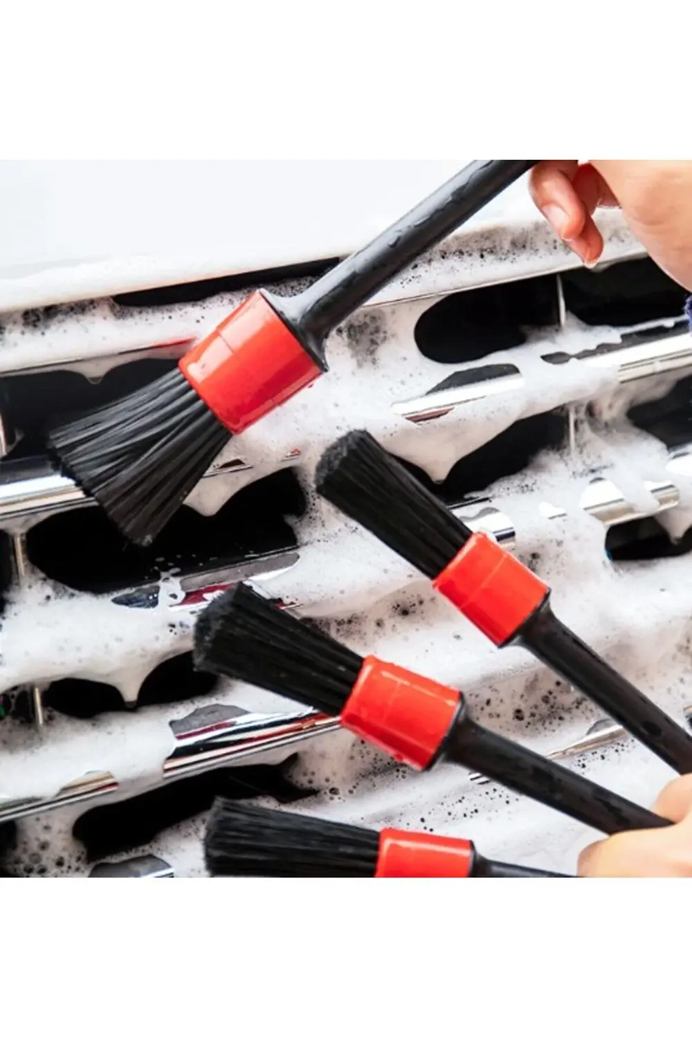 Araba Temizlik Detay Fırçası 5+1 Set