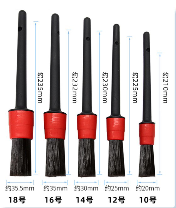 Araba Temizlik Detay Fırçası 5li Set (4741)