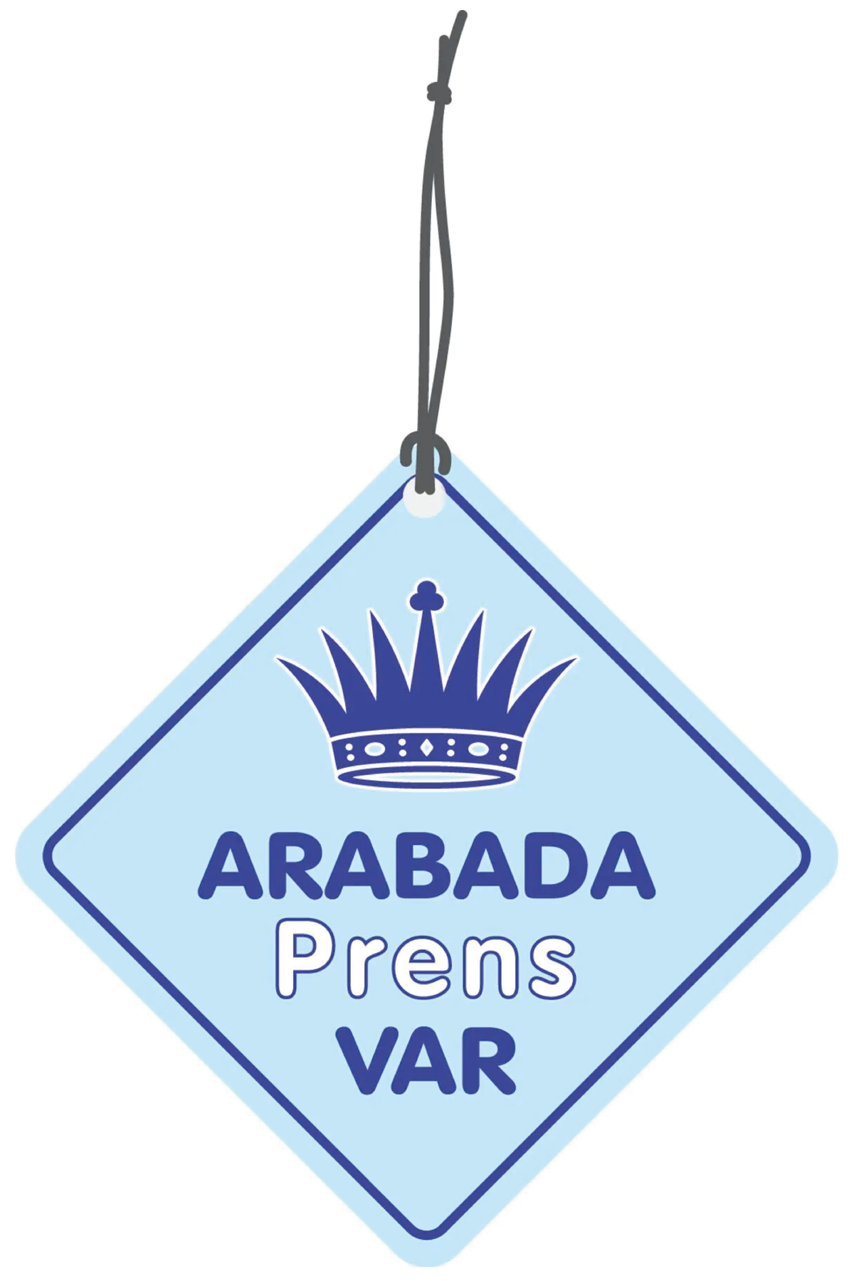 Arabada Prens Var Görselli Oto Kokusu Dikiz Ayna Süsü Torpido Ve 