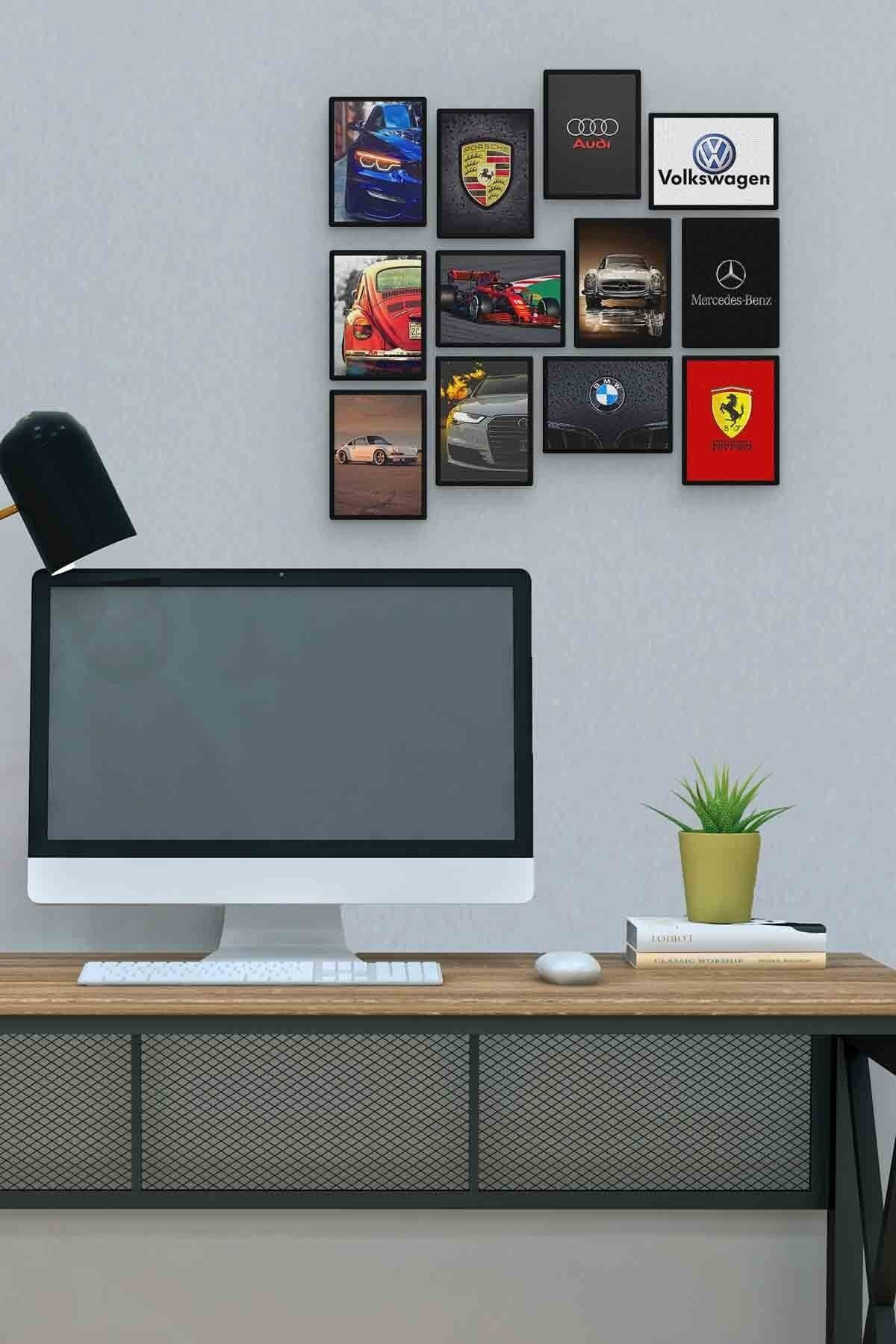 Arabalar 12 Parça Mdf (ahşap) Tablo Ofis Boyu Arabalar 12 Parça Mdf (ahşap) Tablo Ofis Boyu