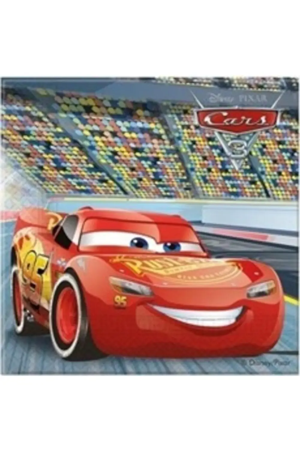 Arabalar Cars Temalı Kağıt Peçete