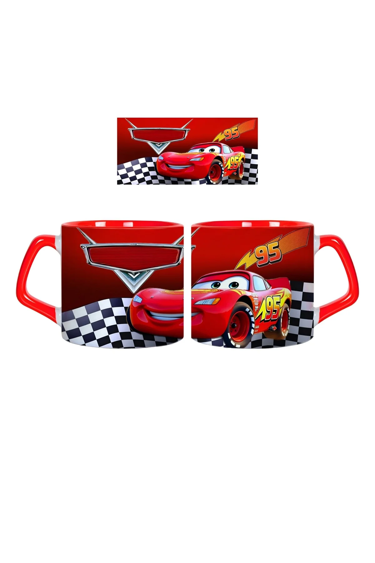 Arabalar Şimşek Mcqueen Kupa Bardak | Tek Adet 030