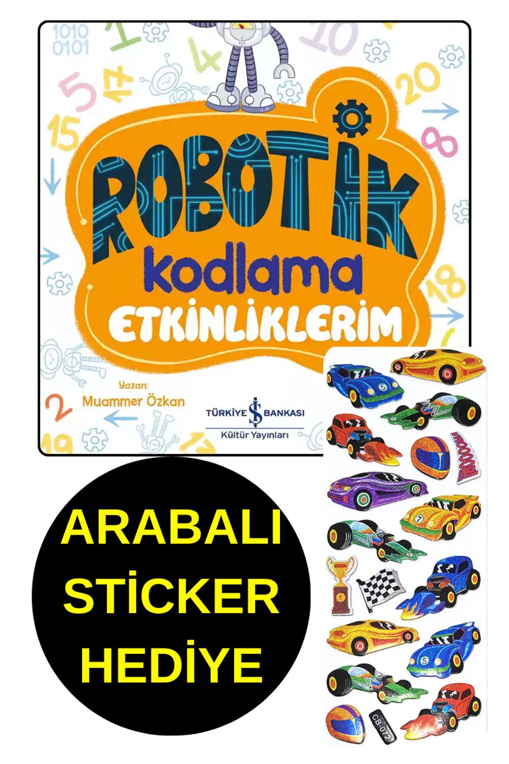 ARABALI STİCKER HEDİYE - OKUL ÖNCESİ RESİMLİ KİTAPLAR - 5 , ARABALI STİCKER HEDİYE - OKUL ÖNCESİ RESİMLİ KİTAPLAR - 5 ,