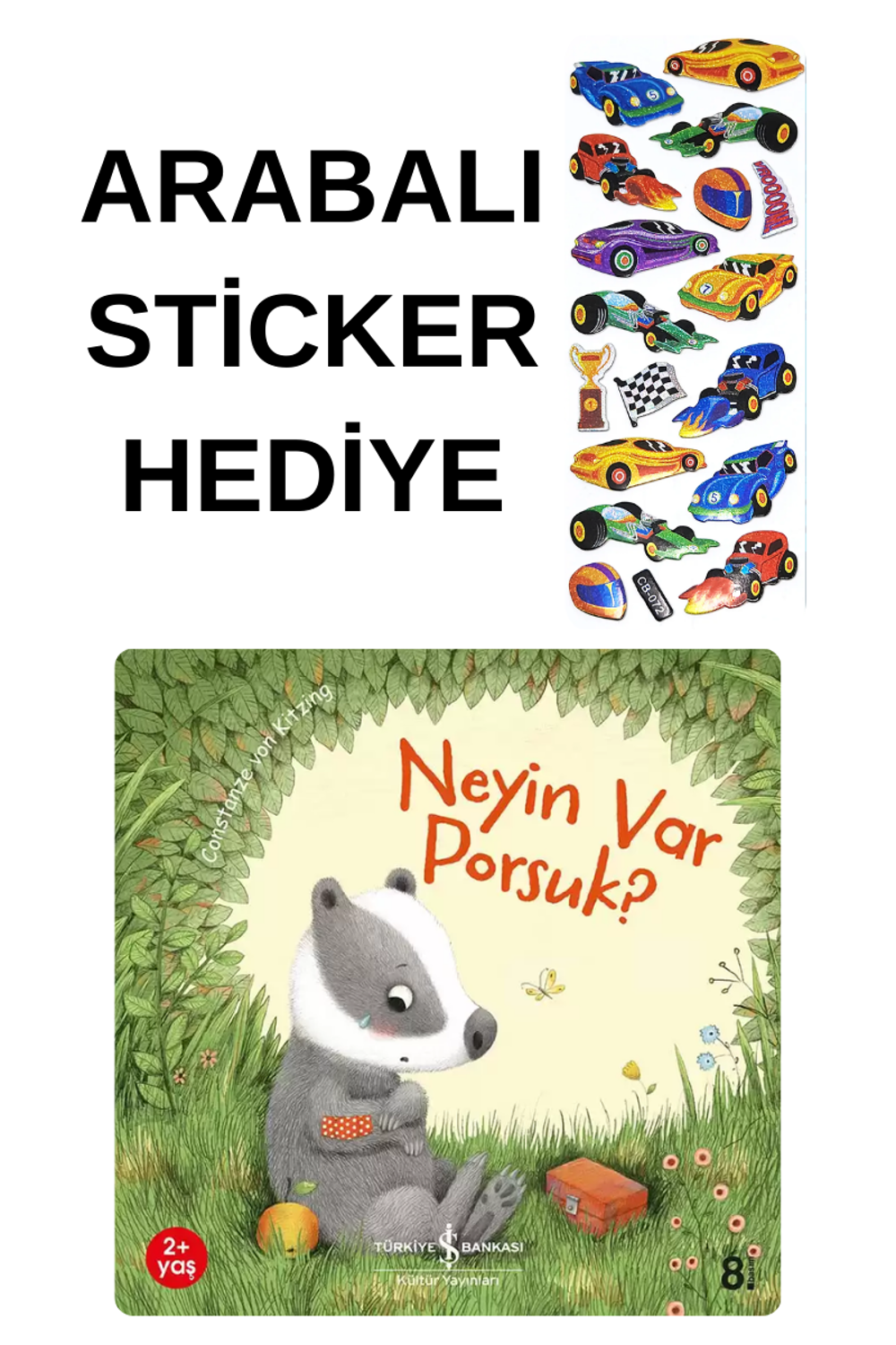 ARABALI STİCKER HEDİYELİ - OKUL ÖNCESİ RESİMLİ KİTAPLAR MASAL - N ARABALI STİCKER HEDİYELİ - OKUL ÖNCESİ RESİMLİ KİTAPLAR MASAL - N