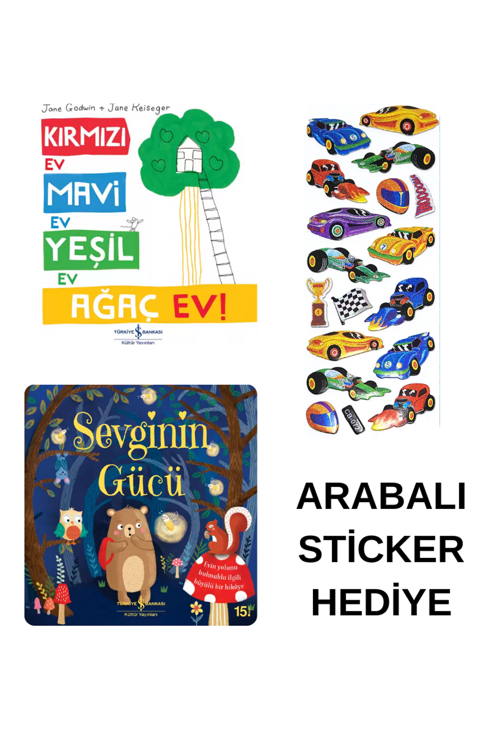 ARABALI STİCKER HEDİYELİ - OKUL ÖNCESİ RESİMLİ KİTAPLAR MASAL - K ARABALI STİCKER HEDİYELİ - OKUL ÖNCESİ RESİMLİ KİTAPLAR MASAL - K