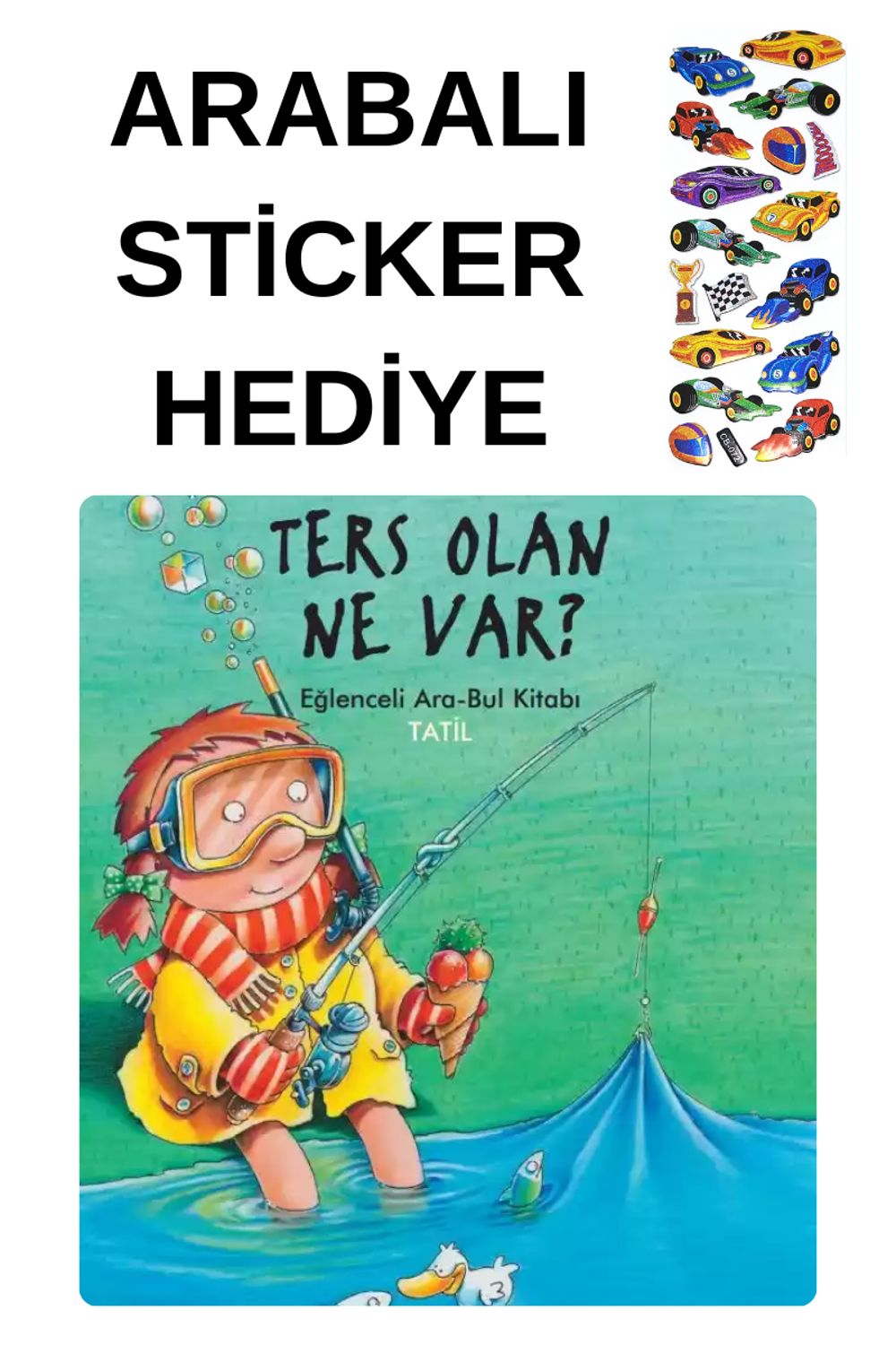 ARABALI STİCKER HEDİYELİ - OKUL ÖNCESİ RESİMLİ KİTAPLAR MASAL - T ARABALI STİCKER HEDİYELİ - OKUL ÖNCESİ RESİMLİ KİTAPLAR MASAL - T