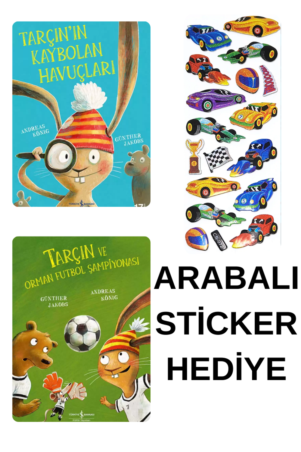 ARABALI STİCKER HEDİYELİ - OKUL ÖNCESİ RESİMLİ KİTAPLAR MASAL - T ARABALI STİCKER HEDİYELİ - OKUL ÖNCESİ RESİMLİ KİTAPLAR MASAL - T