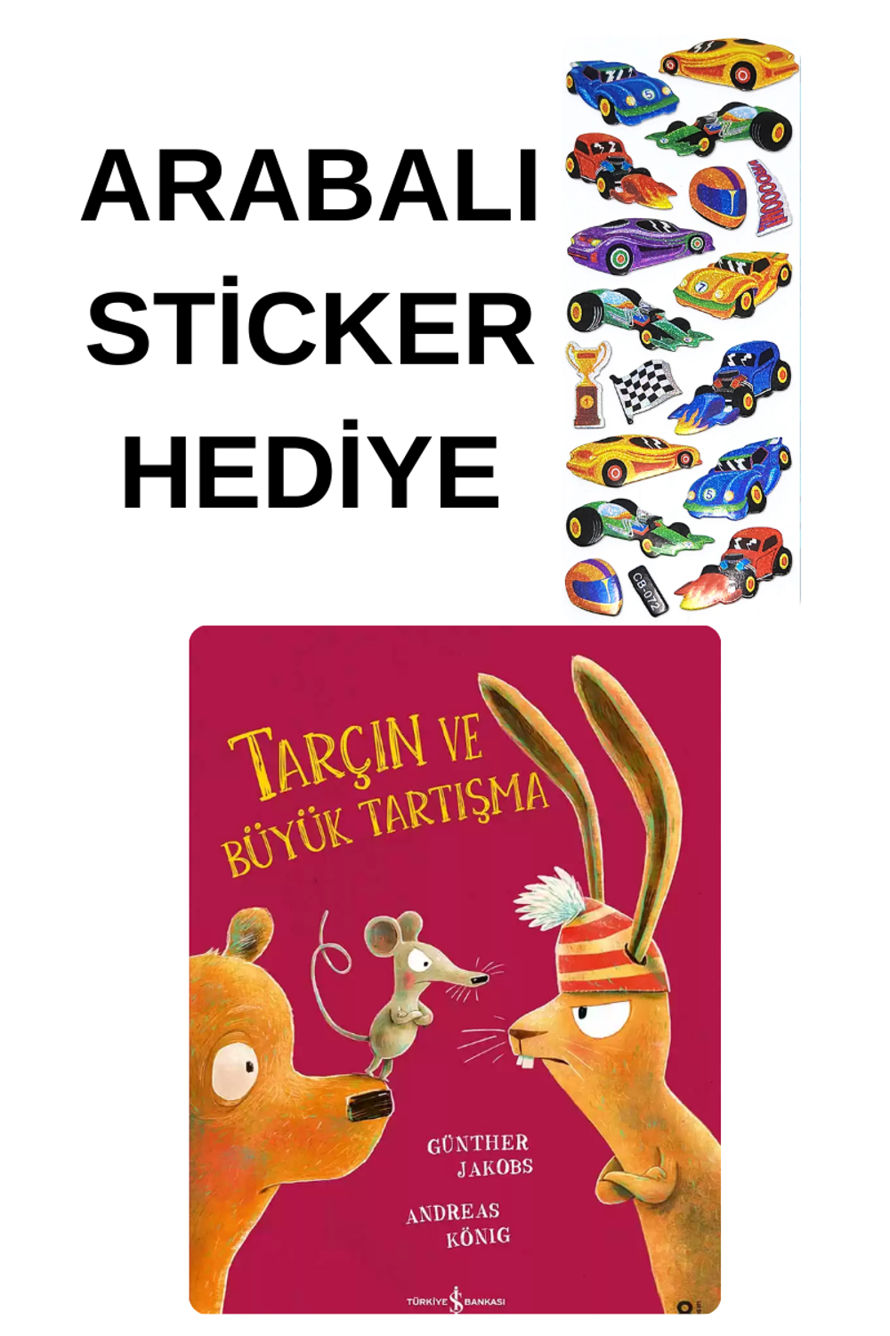 ARABALI STİCKER HEDİYELİ - OKUL ÖNCESİ RESİMLİ KİTAPLAR MASAL - T ARABALI STİCKER HEDİYELİ - OKUL ÖNCESİ RESİMLİ KİTAPLAR MASAL - T