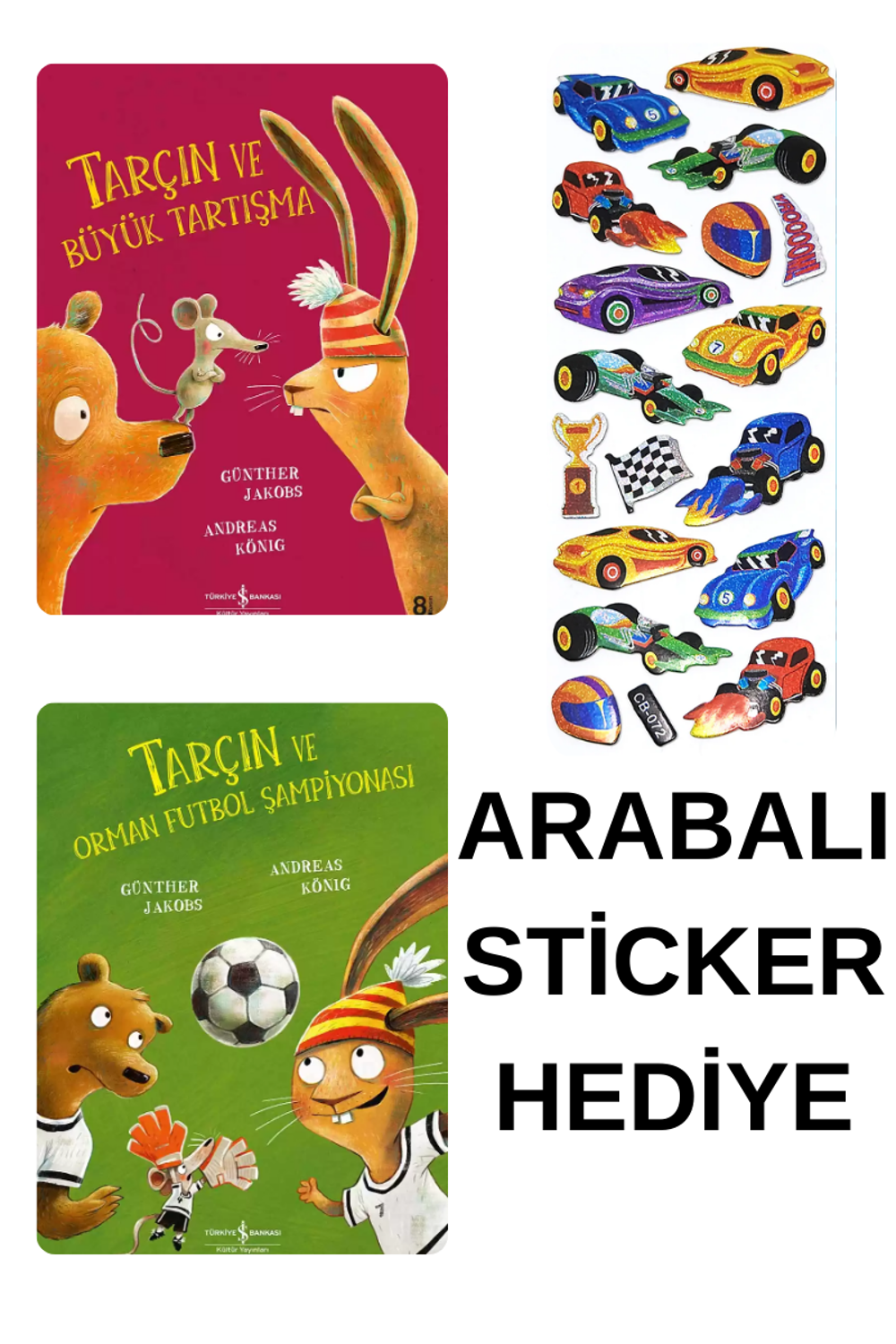 ARABALI STİCKER HEDİYELİ - OKUL ÖNCESİ RESİMLİ KİTAPLAR MASAL - T ARABALI STİCKER HEDİYELİ - OKUL ÖNCESİ RESİMLİ KİTAPLAR MASAL - T