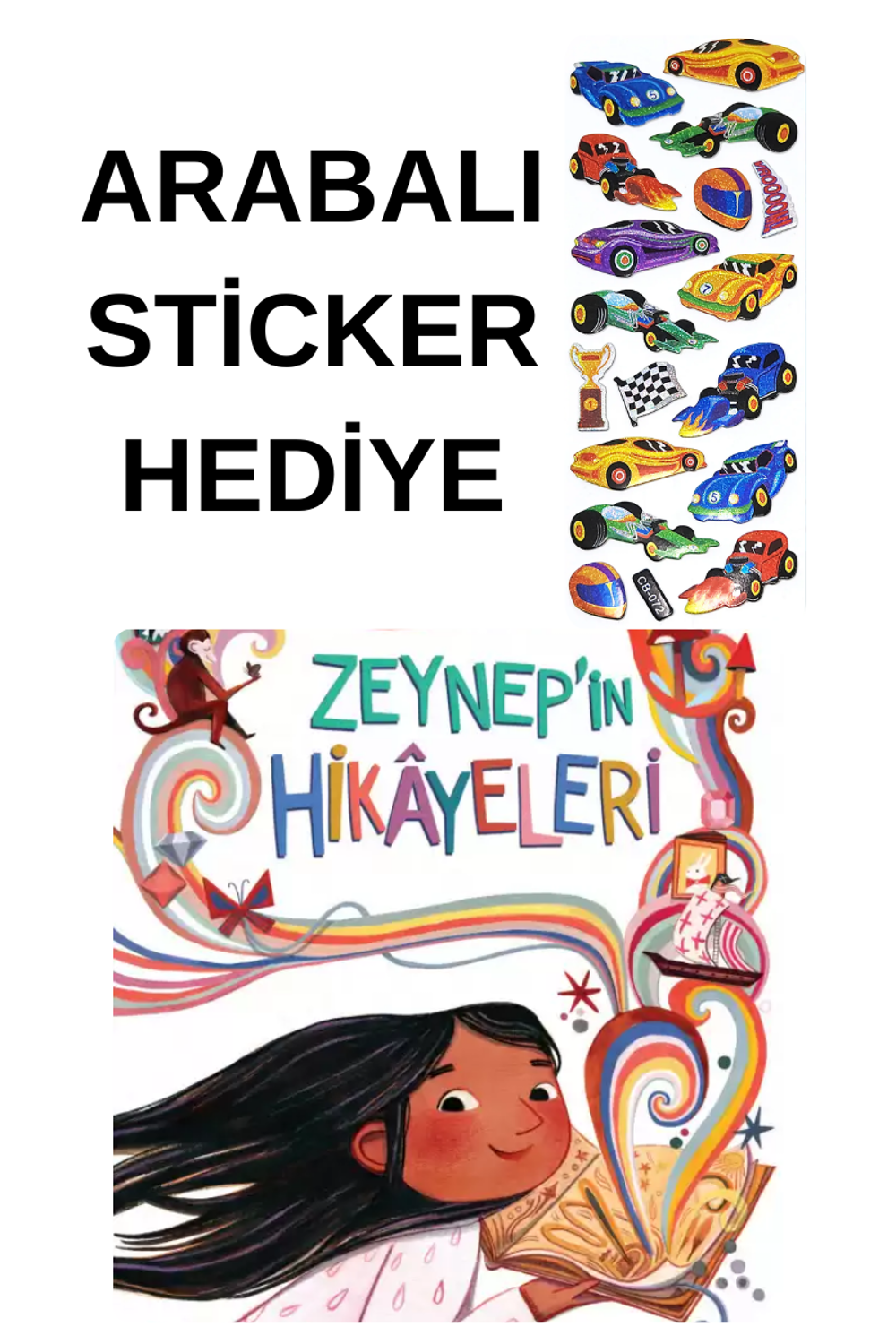 ARABALI STİCKER HEDİYELİ - OKUL ÖNCESİ RESİMLİ KİTAPLAR - Zeynep ARABALI STİCKER HEDİYELİ - OKUL ÖNCESİ RESİMLİ KİTAPLAR - Zeynep