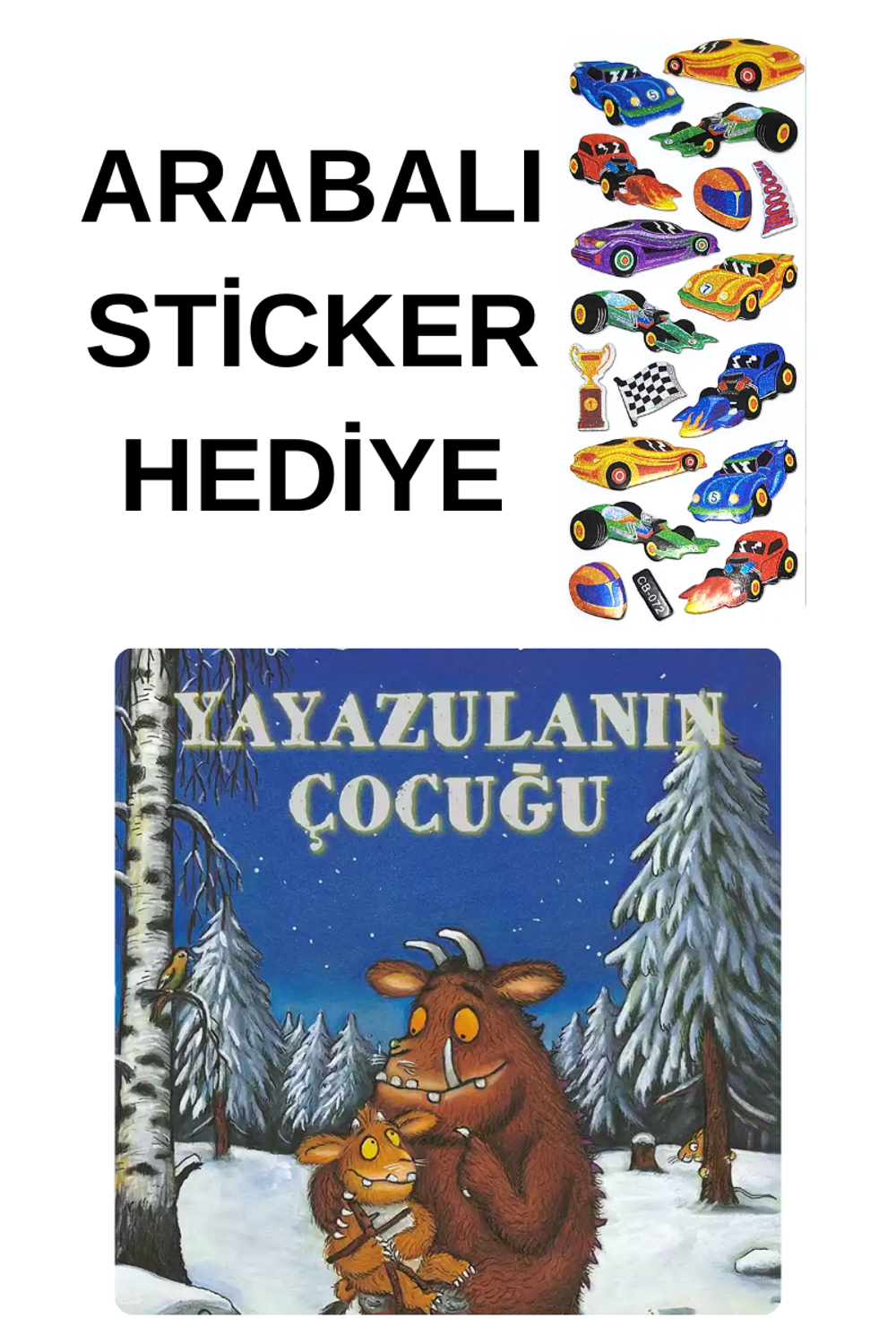 ARABALI STİCKER HEDİYELİ - OKUL ÖNCESİ RESİMLİ KİTAPLAR MASAL - Y ARABALI STİCKER HEDİYELİ - OKUL ÖNCESİ RESİMLİ KİTAPLAR MASAL - Y