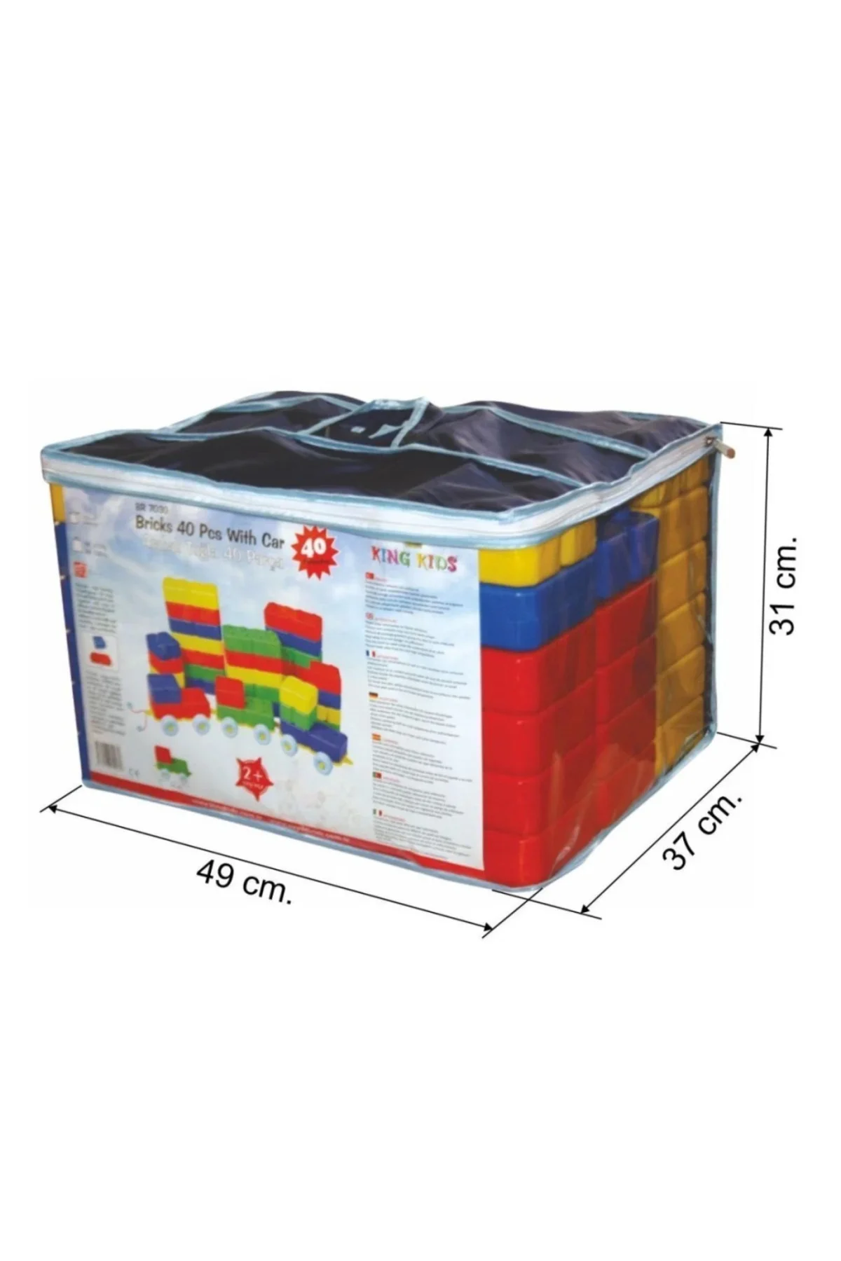 Arabalı Tuğla 40 Parça