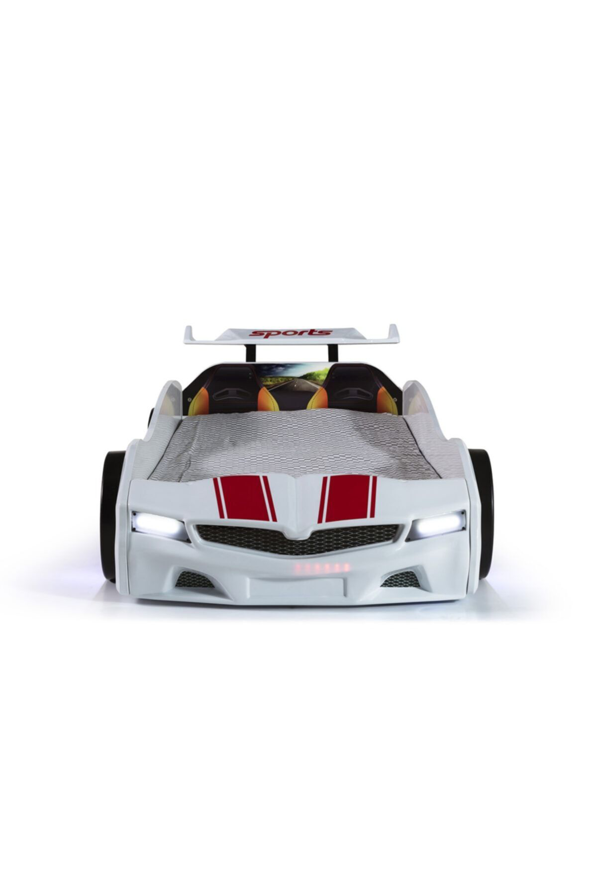 Ferramini Arabalı Yatak Beyaz Spx