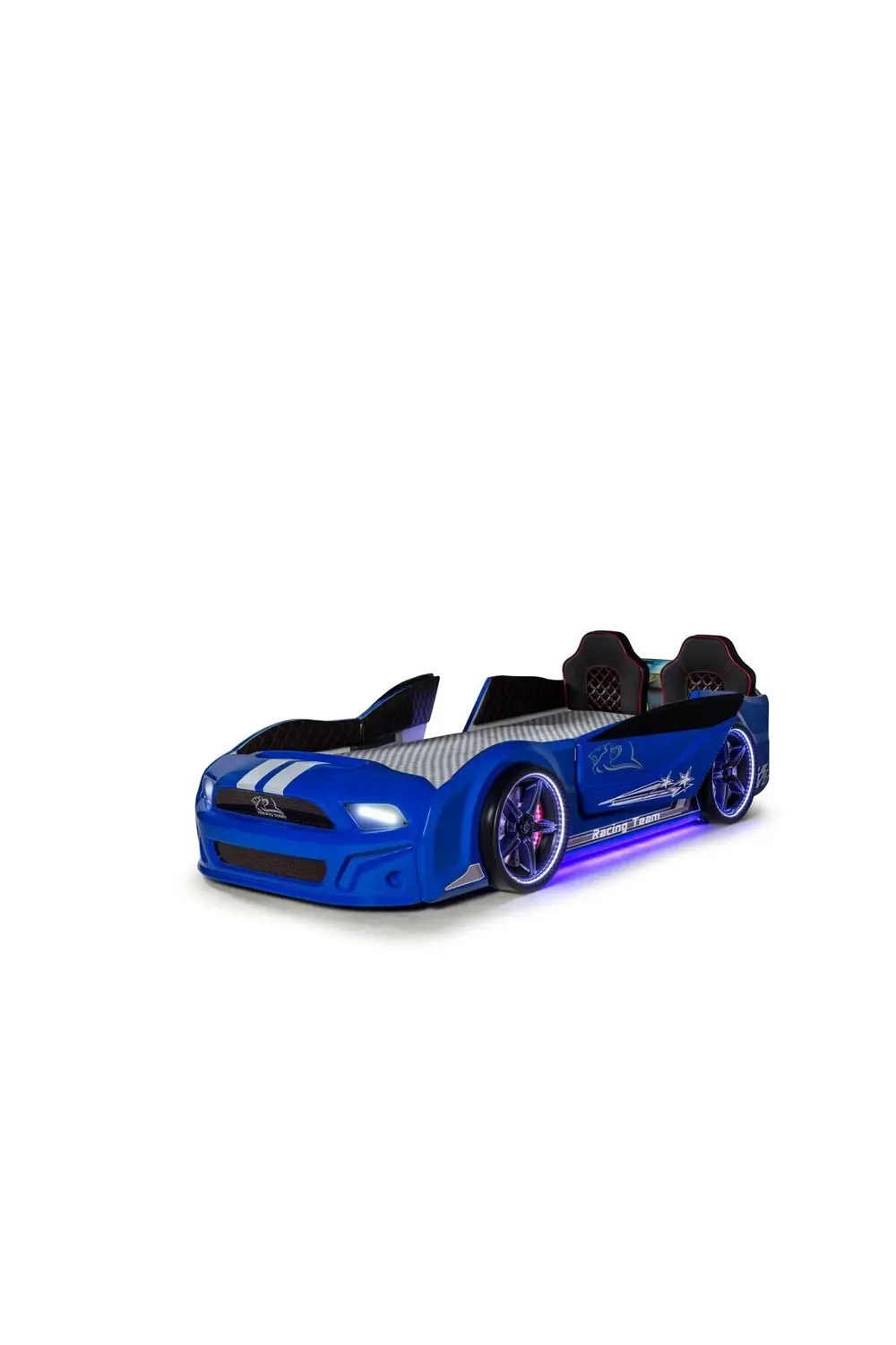 Arabalı Yatak Kapıları Açılan Mustang Full Ledli Kumandalı ve Müz