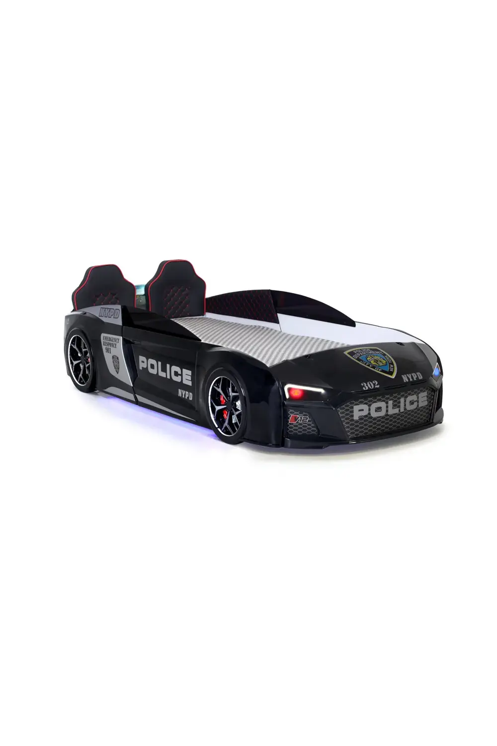 Arabalı Yatak V12 Audi Full Ledli Kumandalı ve Müzikli