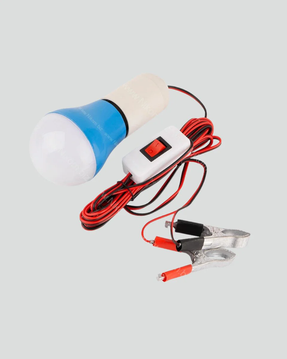 Araç Akü Bağlantılı 12V LED Ampul - Pratik Işık Çözümü