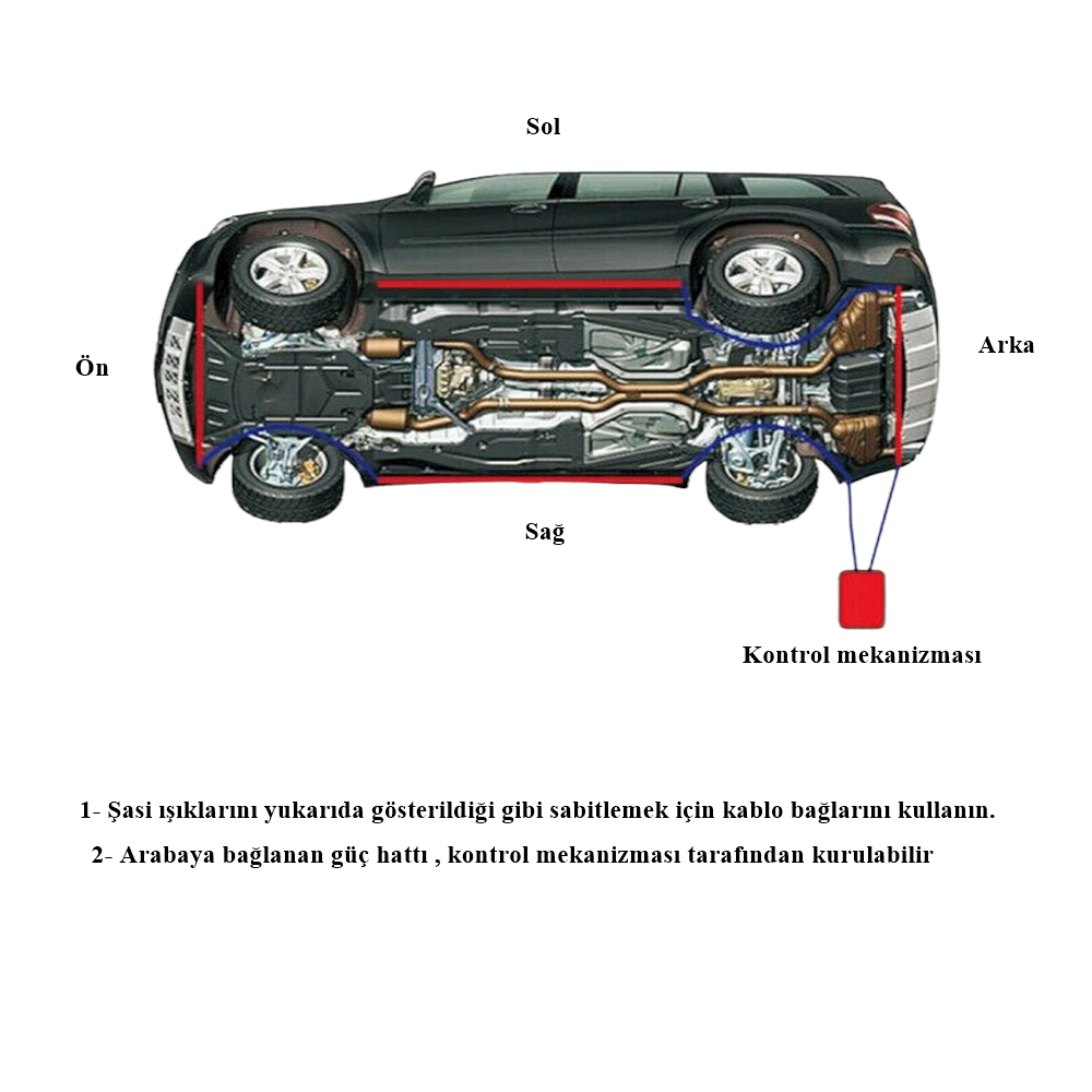 Araç Altı Aydınlatma Gündüz Ledi 90*120Cm / Laam538-14 Fiyatı, Yorumları ve Özellikleri