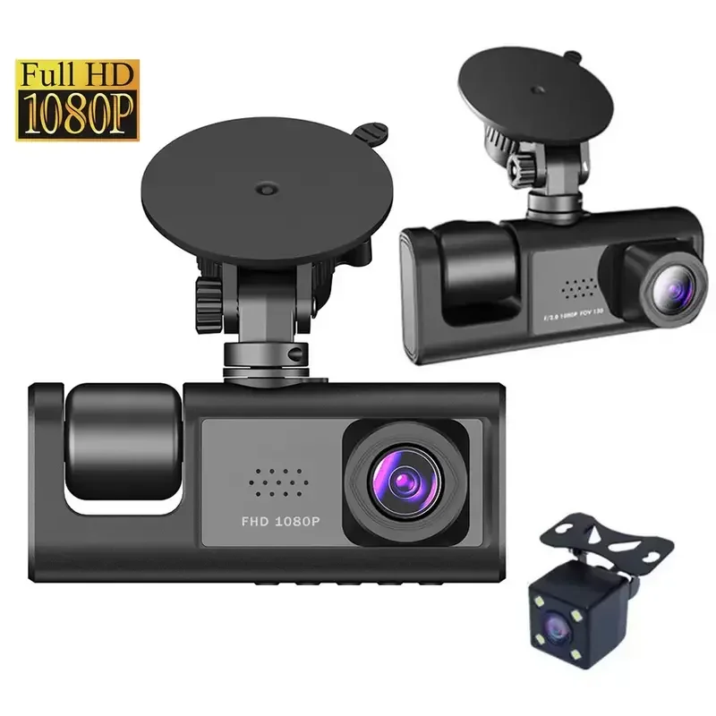 Araç Araba Kamerasi Black Box Traffic Recorder 3 Kameralı Fiyatı, Yorumları ve Özellikleri