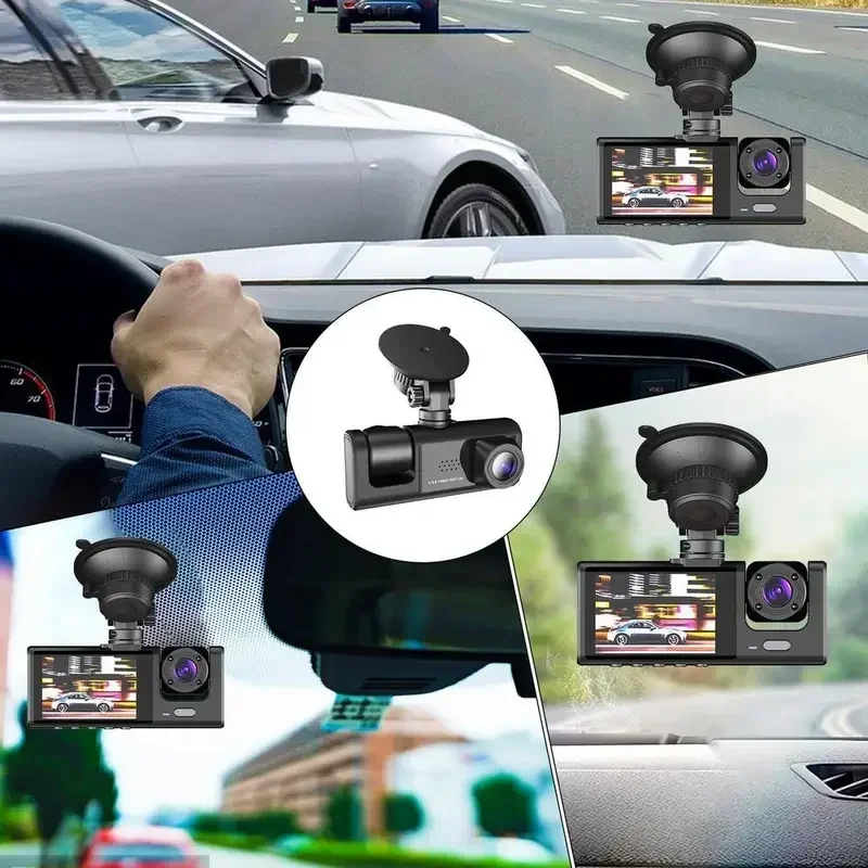 Araç Araba Kamerasi Black Box Traffic Recorder  3 Kameralı Bx40 Fiyatı, Yorumları ve Özellikleri