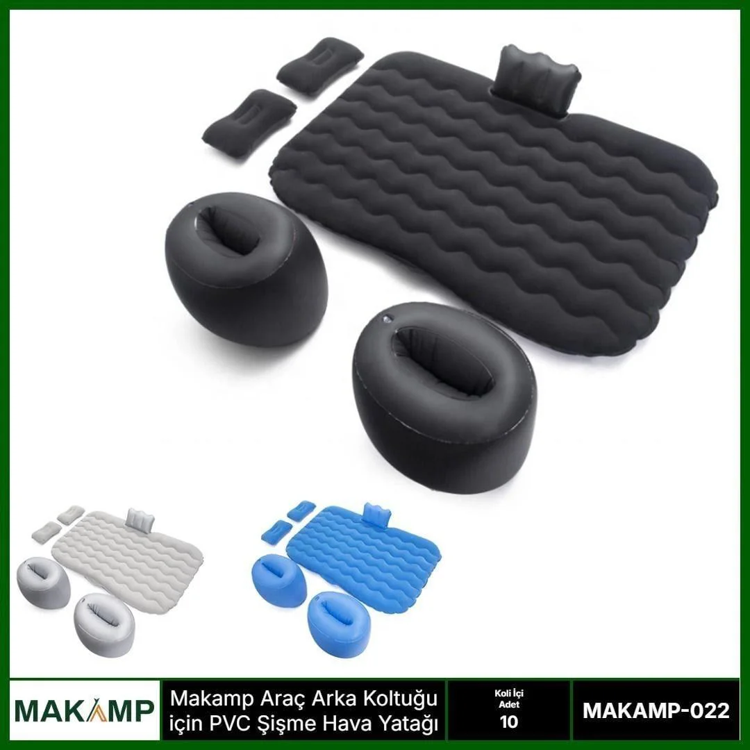 Araç Arka Koltuğu İçin PVC Şişme Hava Yastığı - Konforlu Seyahat Desteği Fiyatı, Yorumları ve Özellikleri