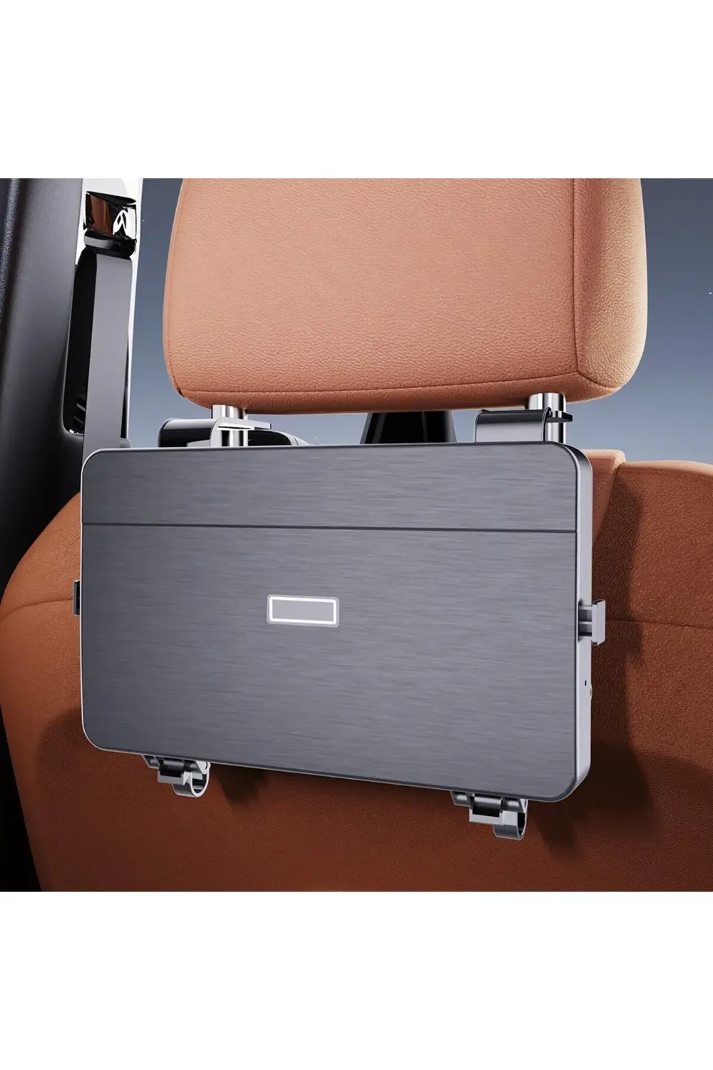 Araç Arka Koltuk Tepsi Rafı ve Bardak Tutucu – K255 Çok Amaçlı Or