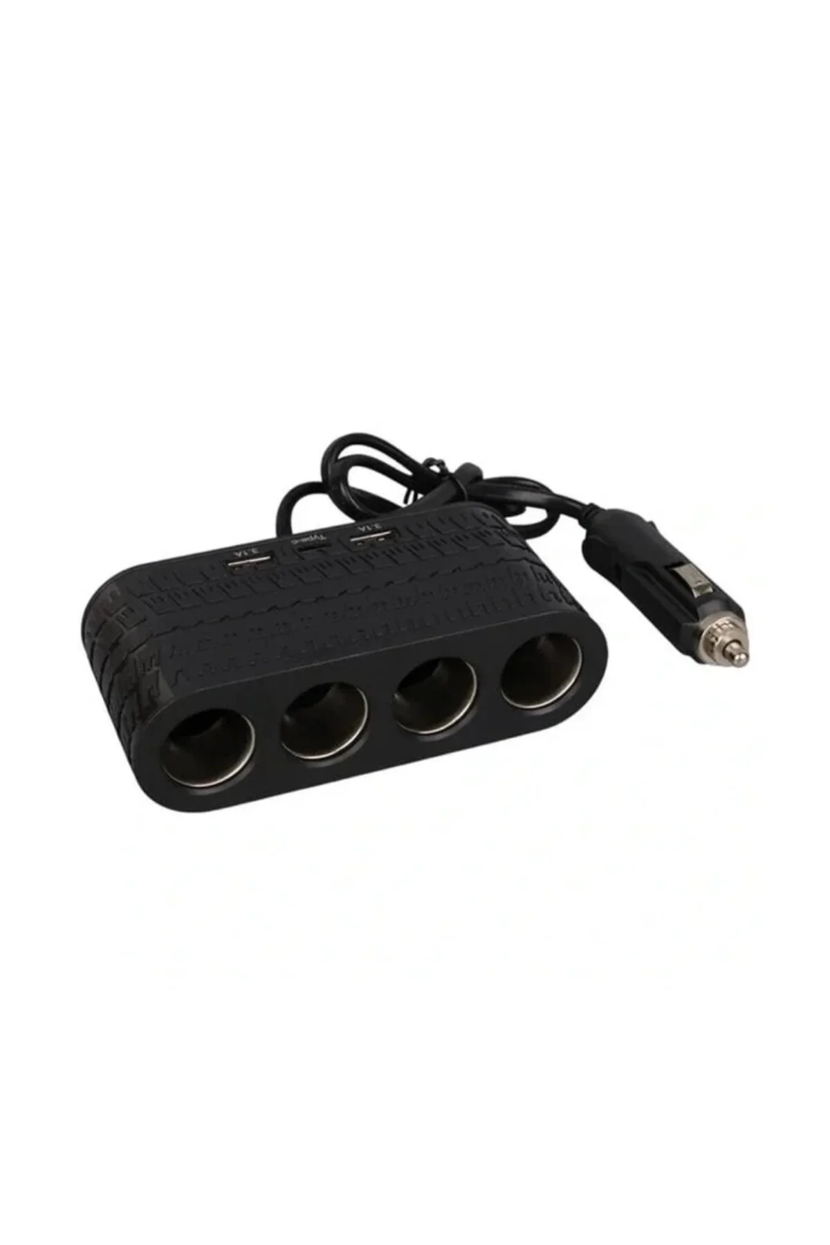 Araç Çakmak Çoklayıcı USB ve Type C Destekli Güçlü ve Güvenli Kullanım - ayr3005-4034