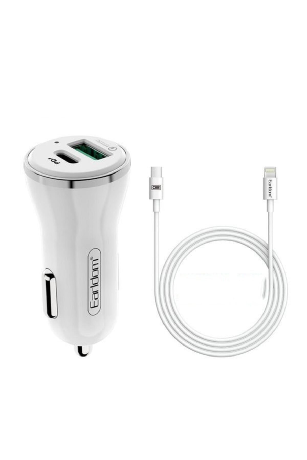 Araç Çakmaklık Şarj Başlığı 2 Usb 12-24v 18w Qc3.0+pd Hızlı Şarj 