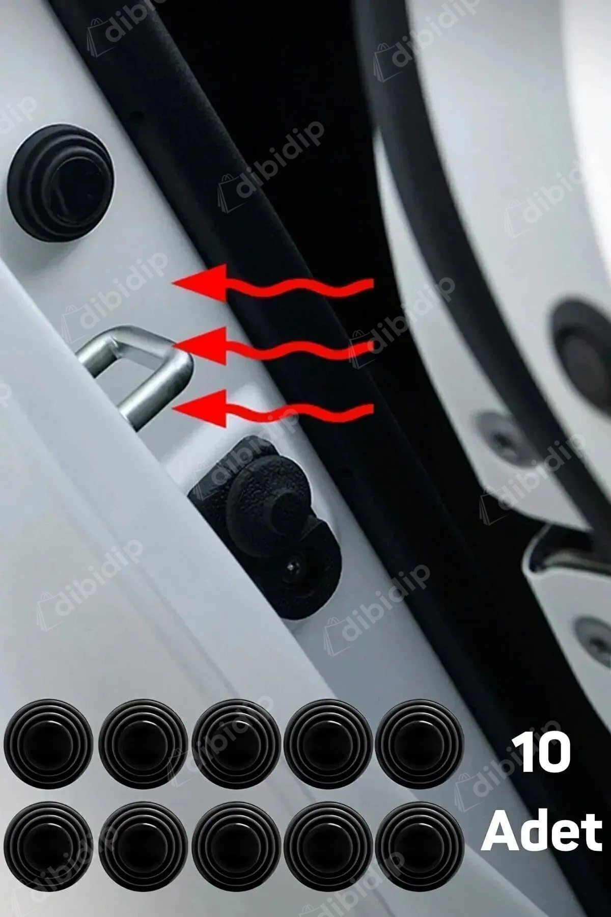 🚗ARAÇ DARBE EMİCİ PED 10 ADET