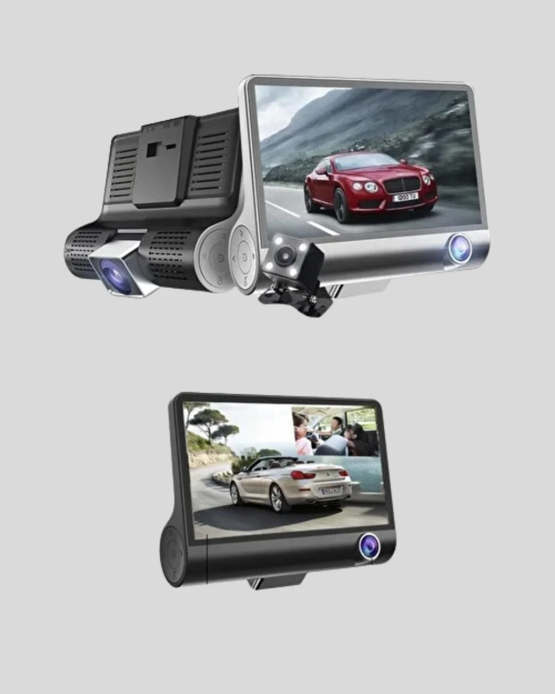 Araç DVR Kamerası 3’lü 170° Geniş Açılı Full HD ve Park Destekli Araç DVR Kamerası 3’lü 170° Geniş Açılı Full HD ve Park Destekli