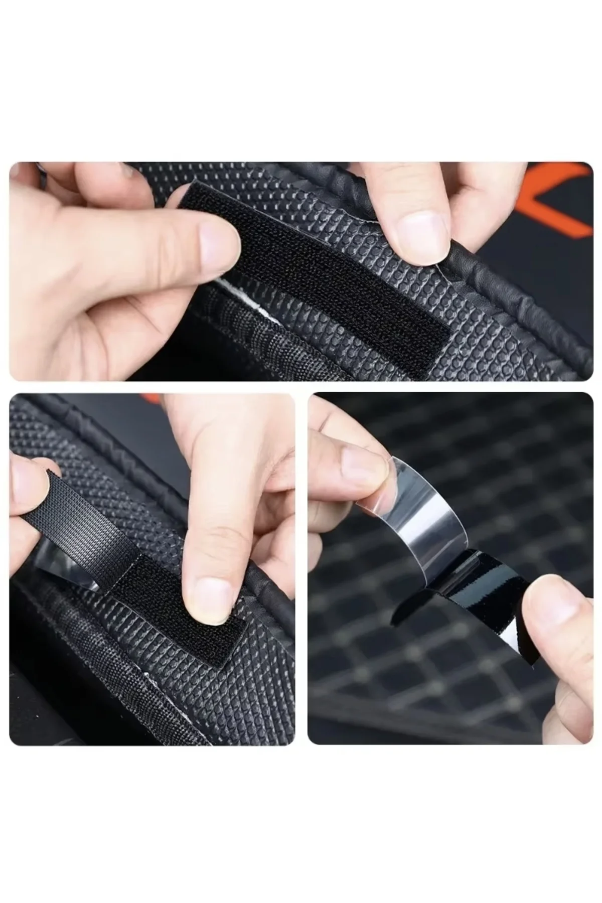 Araç Ev Ofis Çok Amaçlı Kaydırmaz Çift Taraflı Cırt Velcro Bant 16’Lı Set 23X70Mm Siyah Araç Ev Ofis Çok Amaçlı Kaydırmaz Çift Taraflı Cırt Velcro Bant 16’Lı Set 23X70Mm Siyah