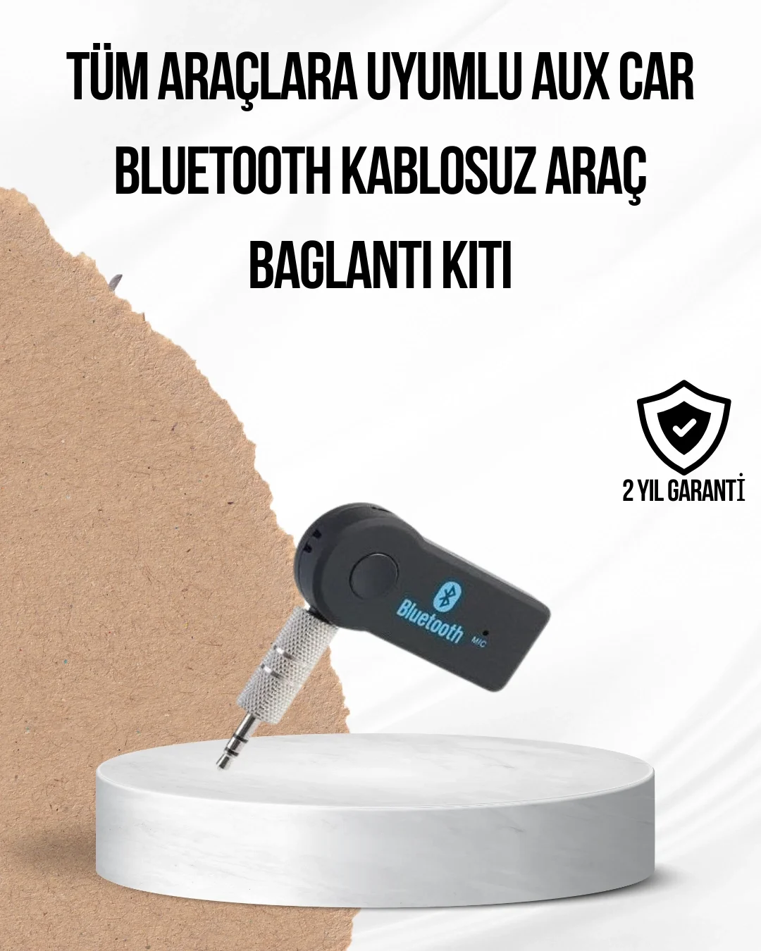 Araç İçi Bluetooth AUX Adaptörü ve Telefon Görüşme Cihazı Fiyatı, Yorumları ve Özellikleri