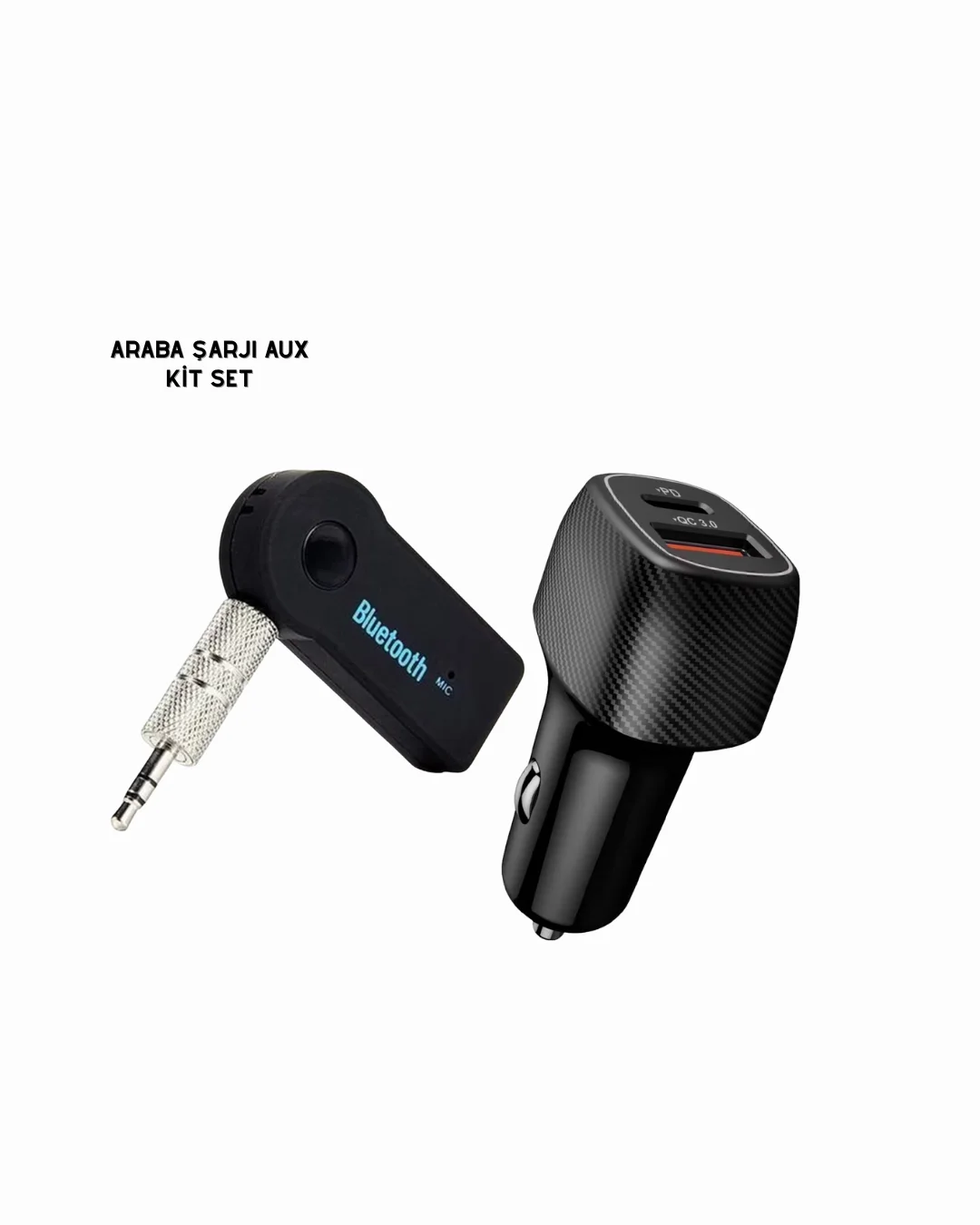 Araç İçi Bluetooth Müzik Kiti + Type-C PD Araç Şarjı Seti Fiyatı, Yorumları ve Özellikleri