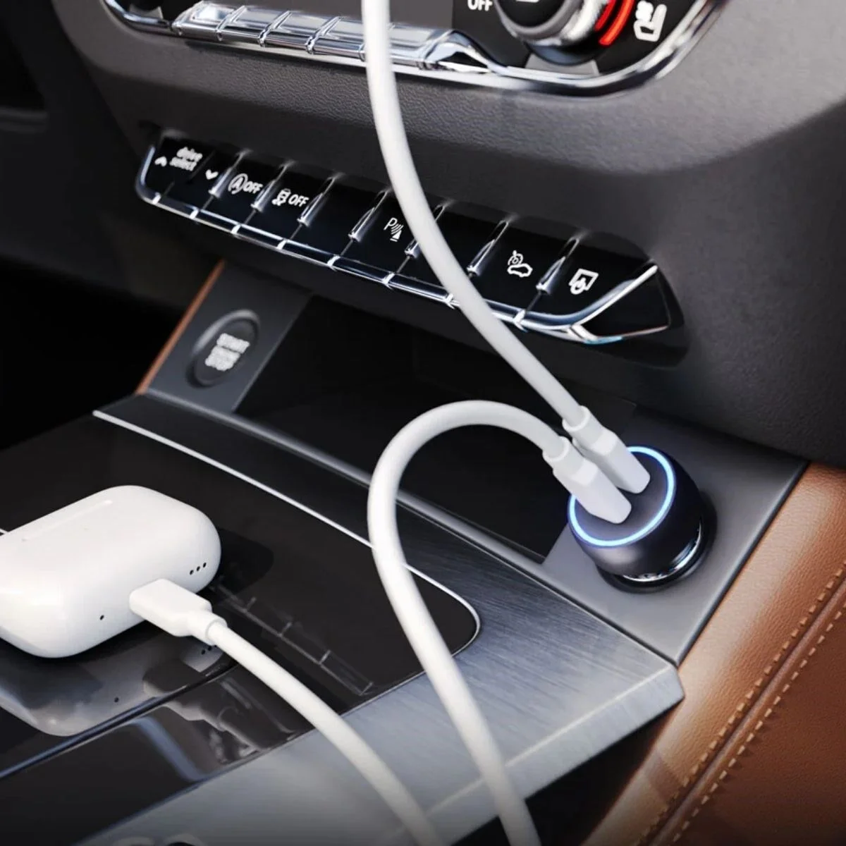 Araç İçi Çakmaklığa TakılanType-C ve USB Girişli 2 Portlu Hızlı Şarj Adaptörü Fiyatı, Yorumları ve Özellikleri