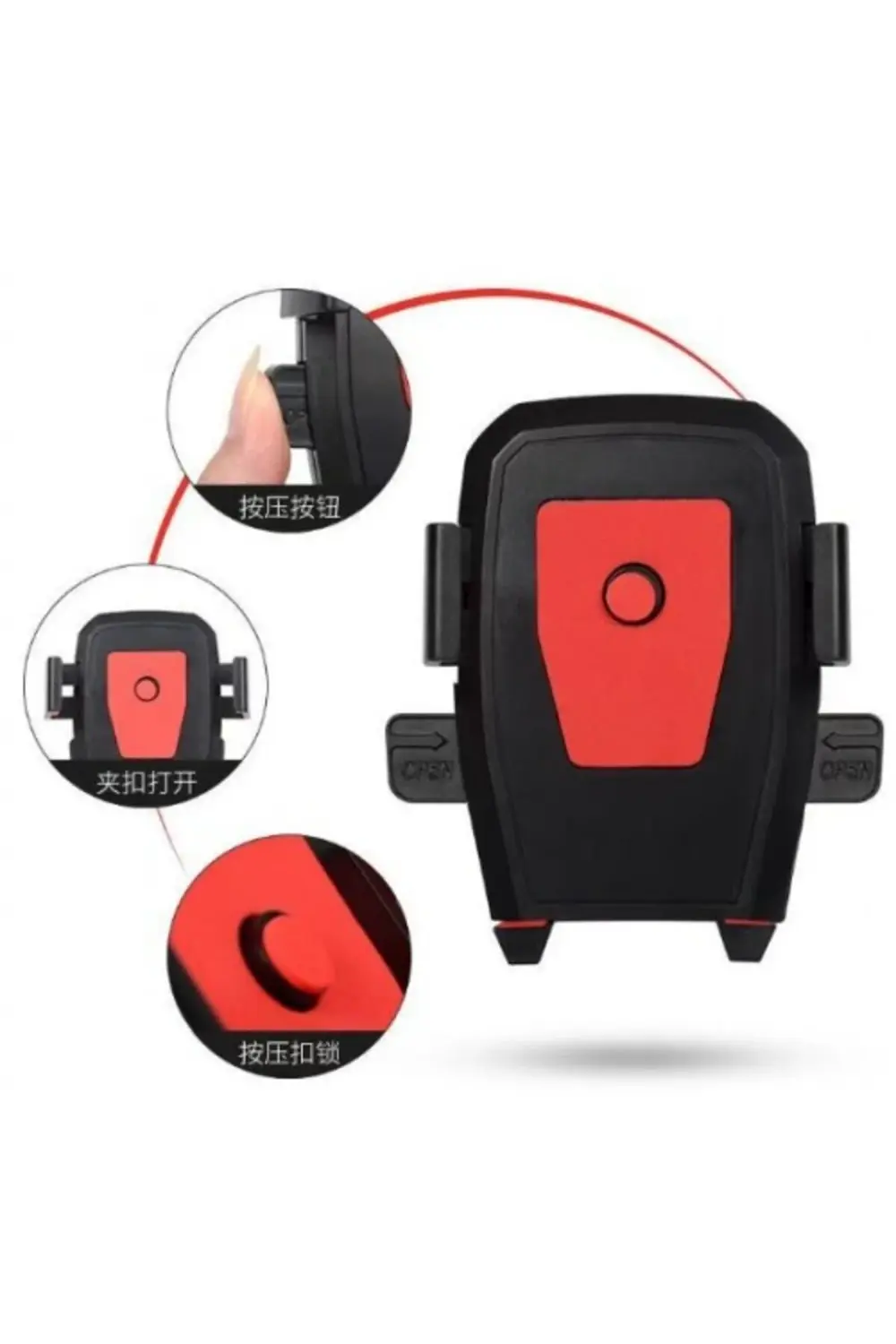 Araç İçi Cam ve Torpido Vantuzlu Telefon Tutucu