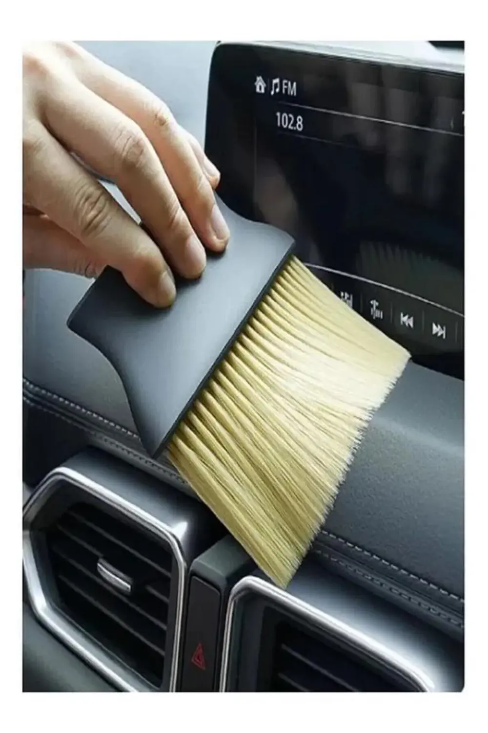 Araç İçi Çizmeyen Temizlik Fırçası Yumuşak Kıllı Oto Klima Panel