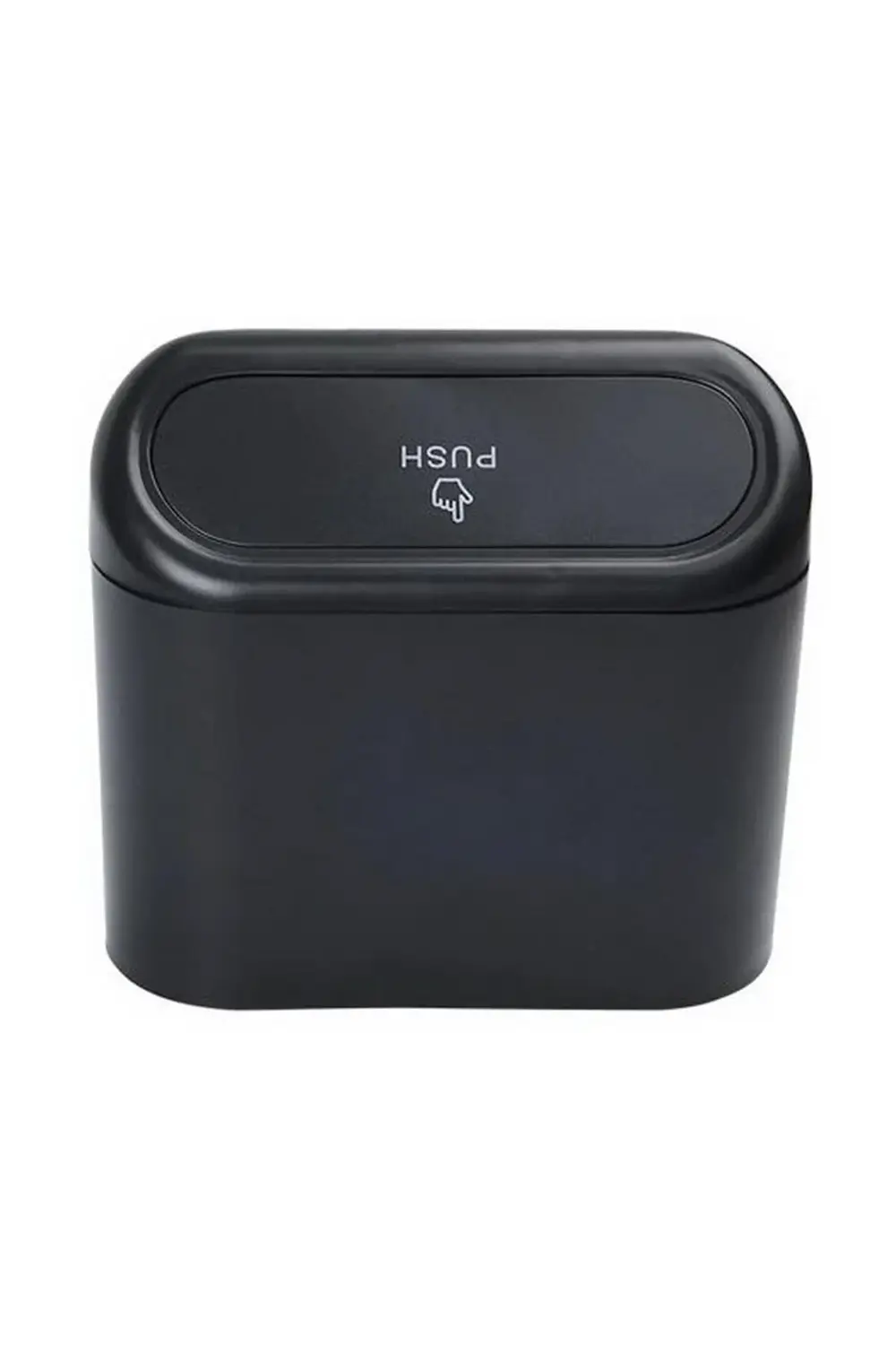 Araç İçi Çöp Kovası Kapaklı Siyah