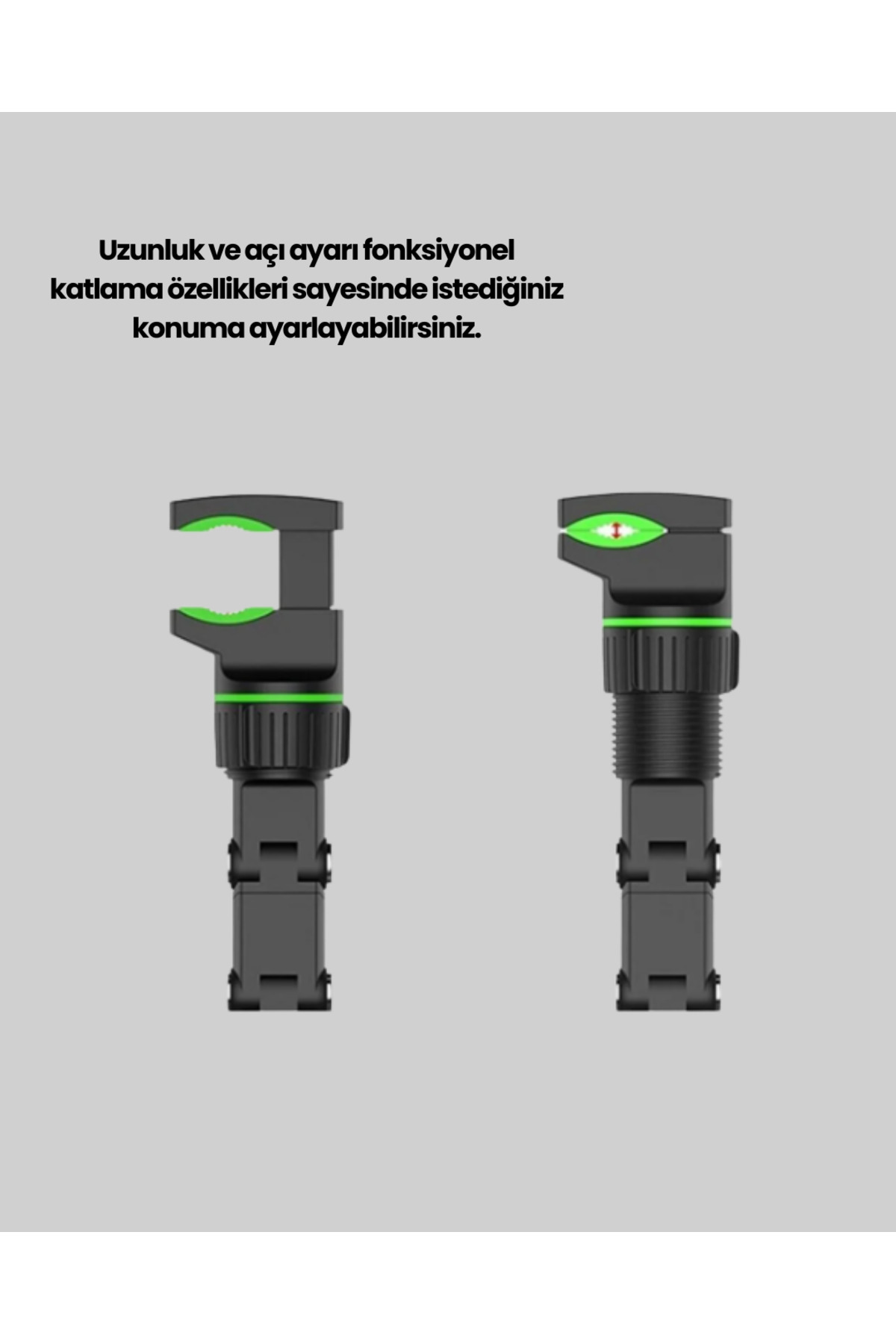 Araç İçi Dikiz Aynası Telefon Tutucu Katlanabilir ve Çok Fonksiyo Araç İçi Dikiz Aynası Telefon Tutucu Katlanabilir ve Çok Fonksiyo