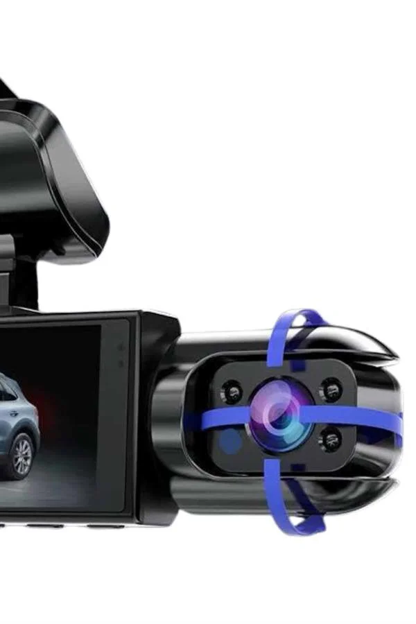 Araç İçi Full HD Kamera Ön ve Arka Kamera 1296P Şarj Edilebilir