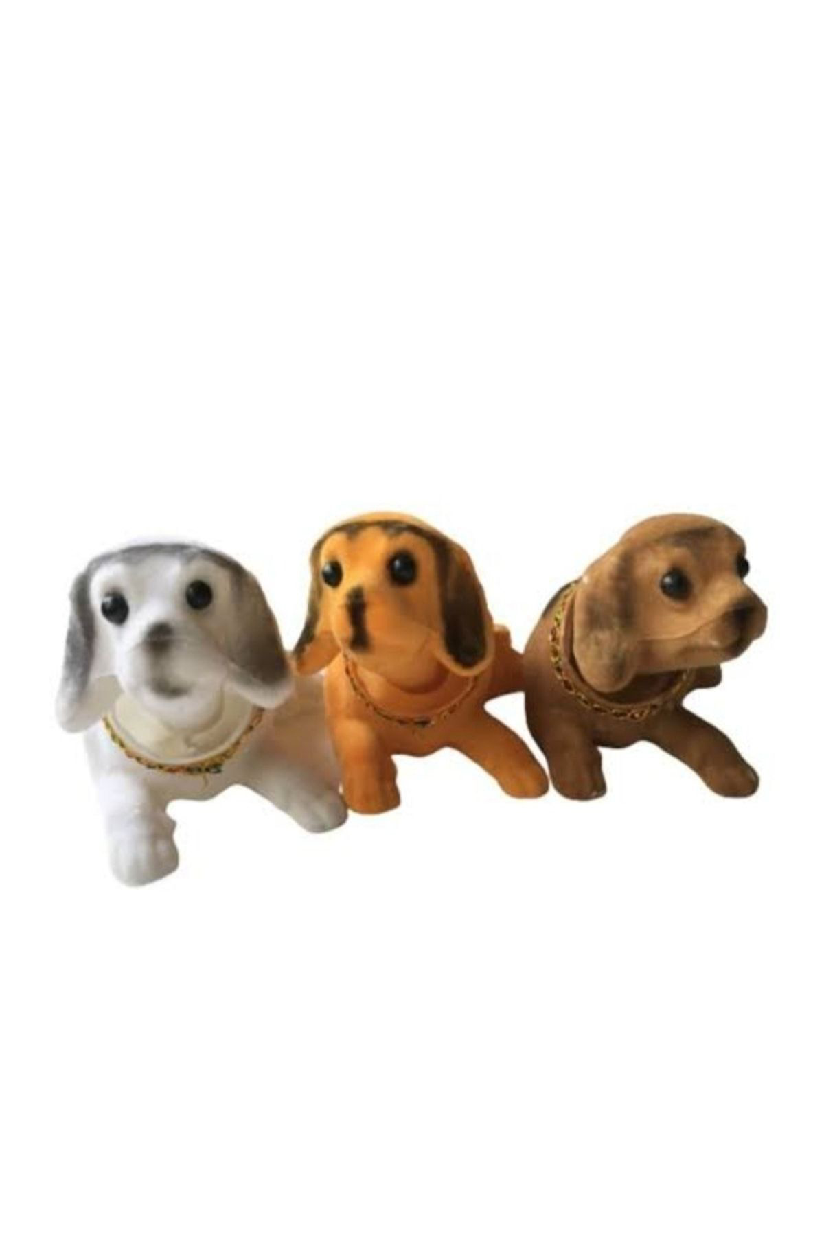 Gönül Araç İçi Kafa Sallayan Köpek Araba Süsü Beyaz Nanopro