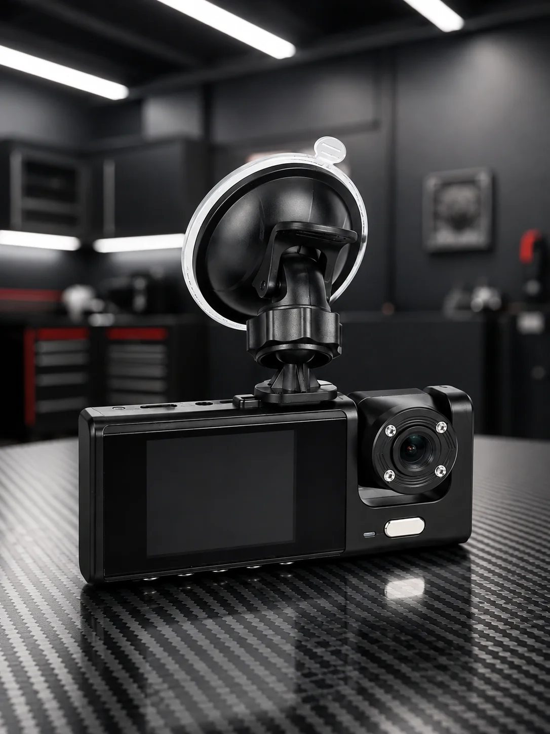 Araç İçi Kayıt Kamerası 1080P Full HD WiFi Destekli Ön ve Arka Kameralı Araç Kamerası