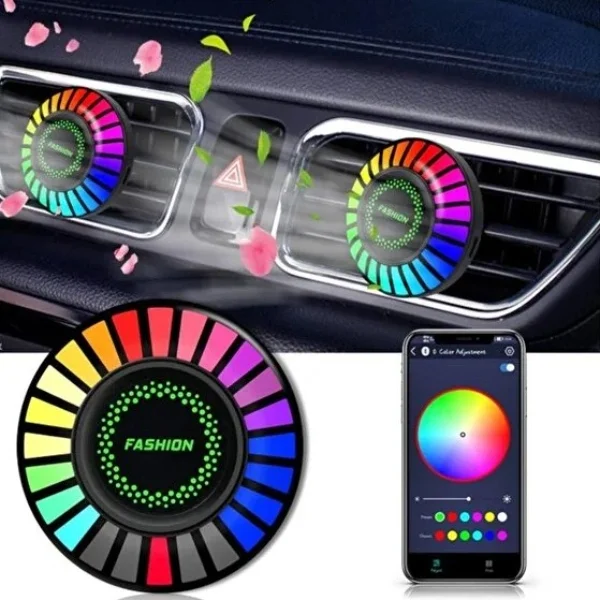 Araç İçi Koku Hazneli RGB Sese Duyarlı LED Işık Fiyatı, Yorumları ve Özellikleri